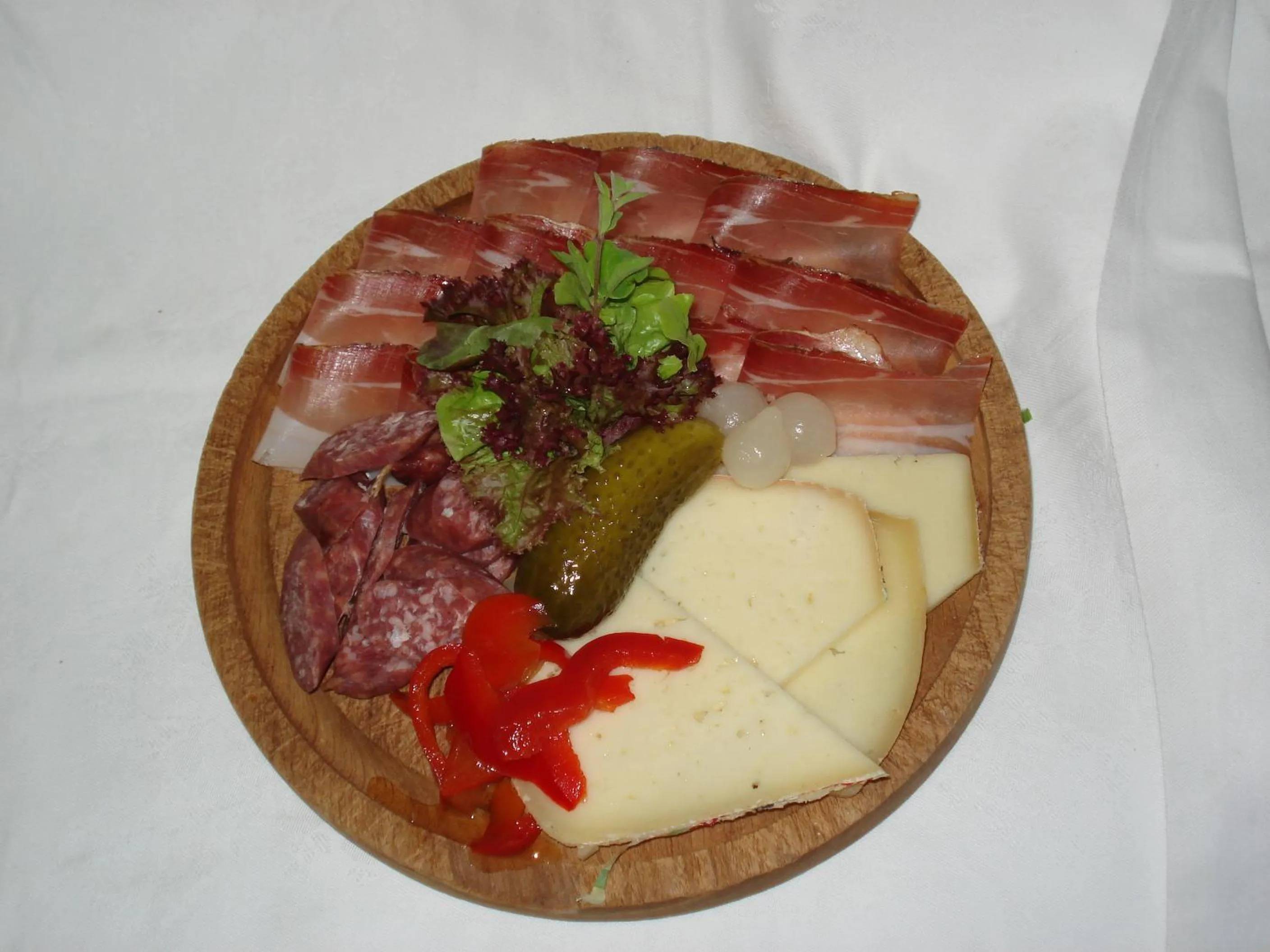 Food close-up in Hotel Restaurant Rosmarie