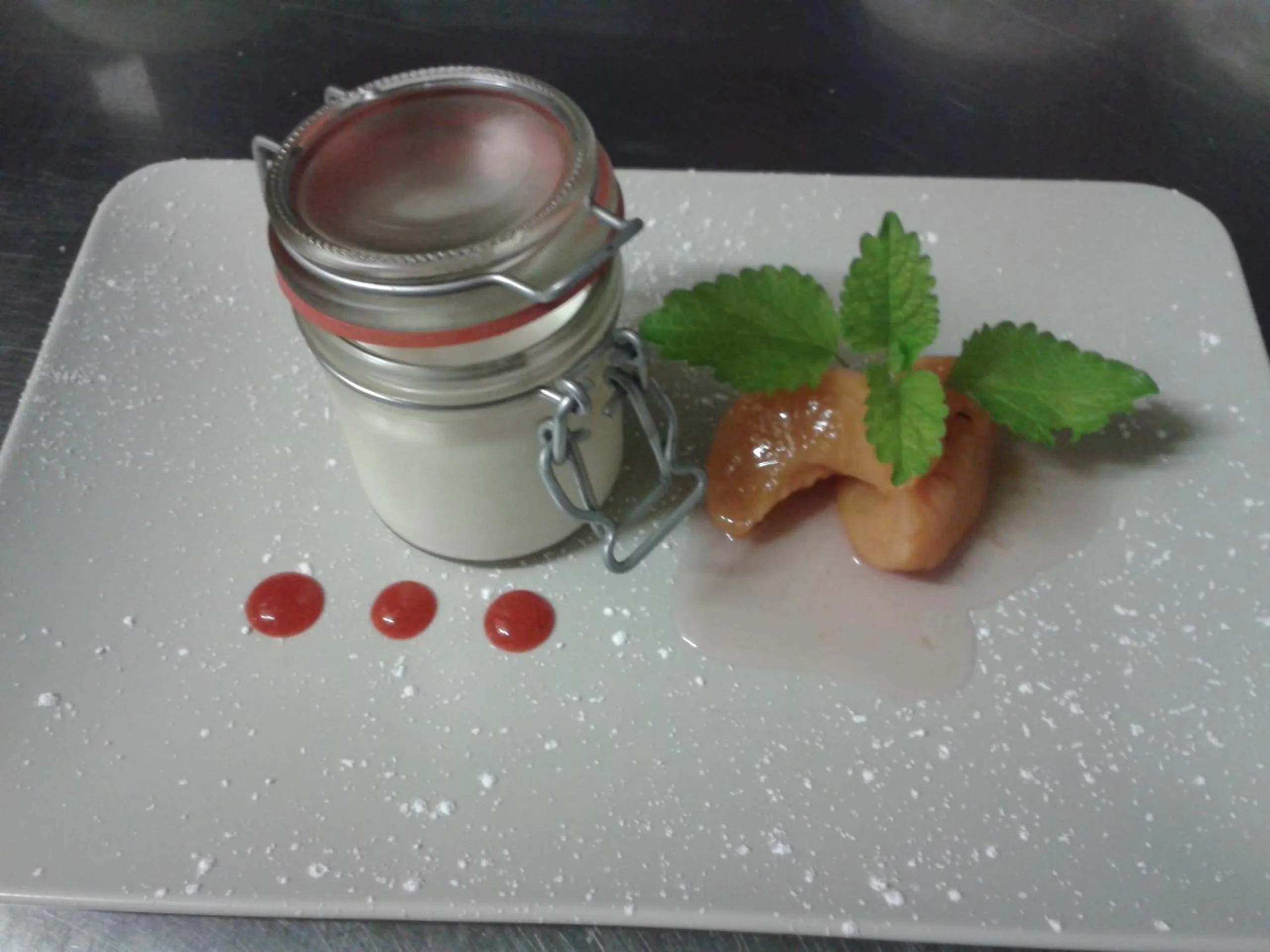 Food close-up in Hotel Restaurant Rosmarie