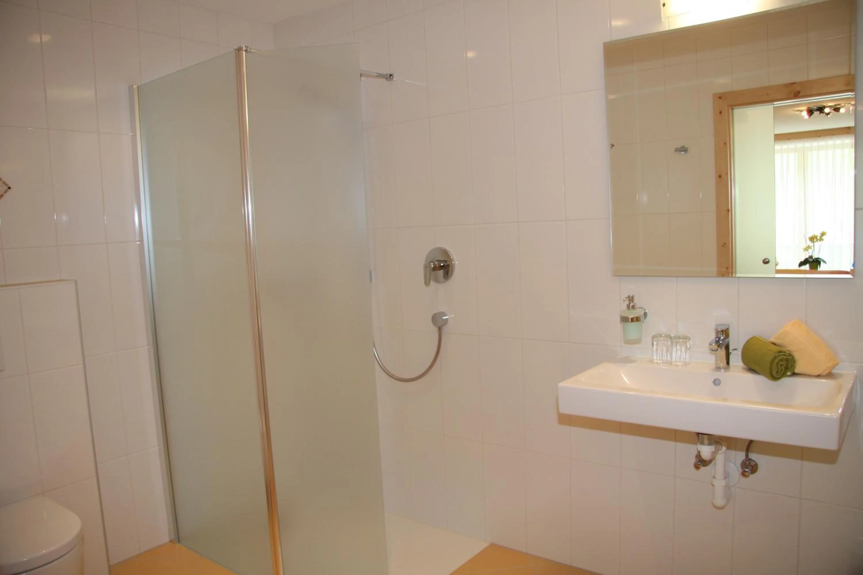 Bathroom in Hotel Restaurant Rosmarie