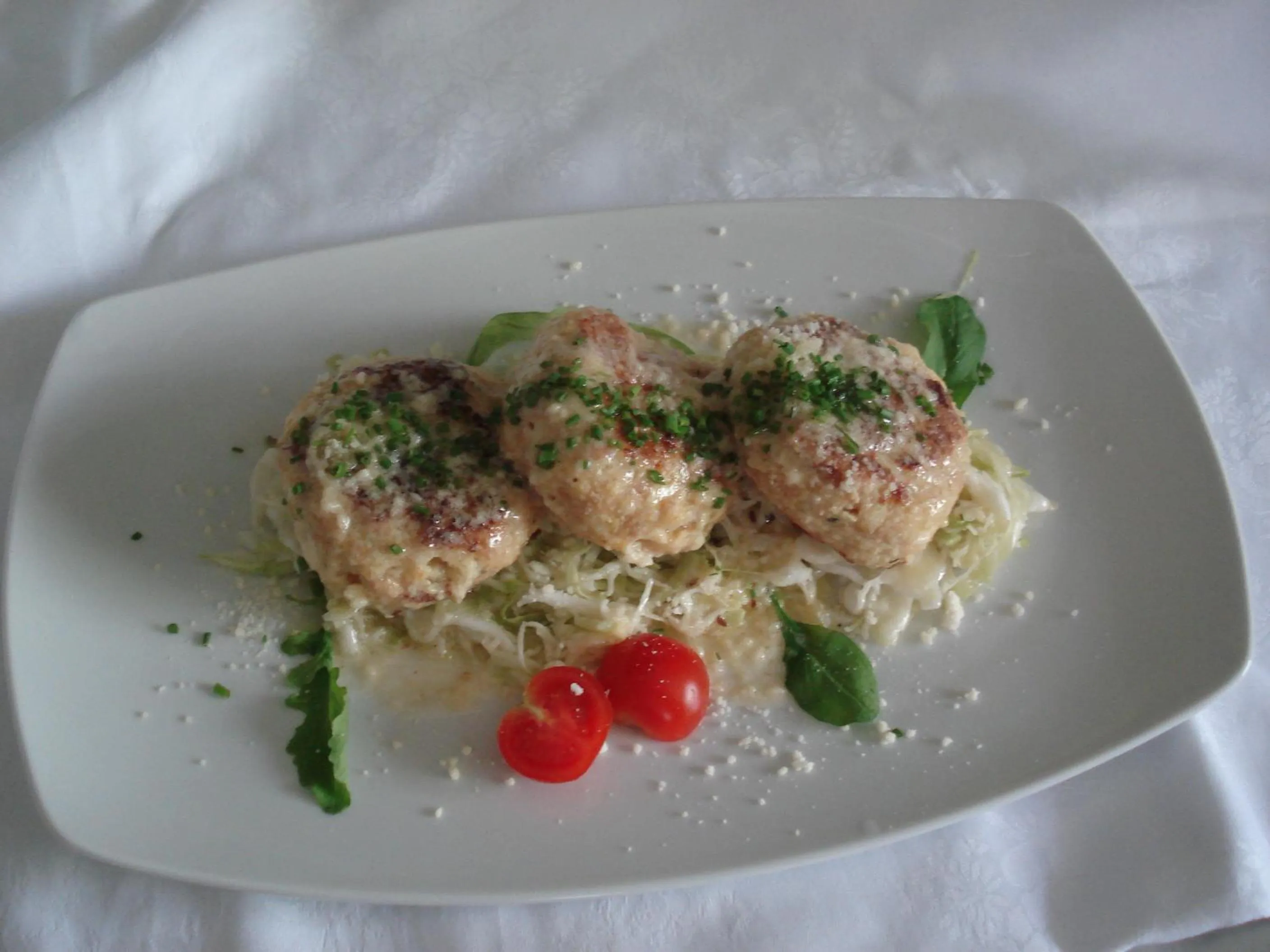 Food close-up in Hotel Restaurant Rosmarie