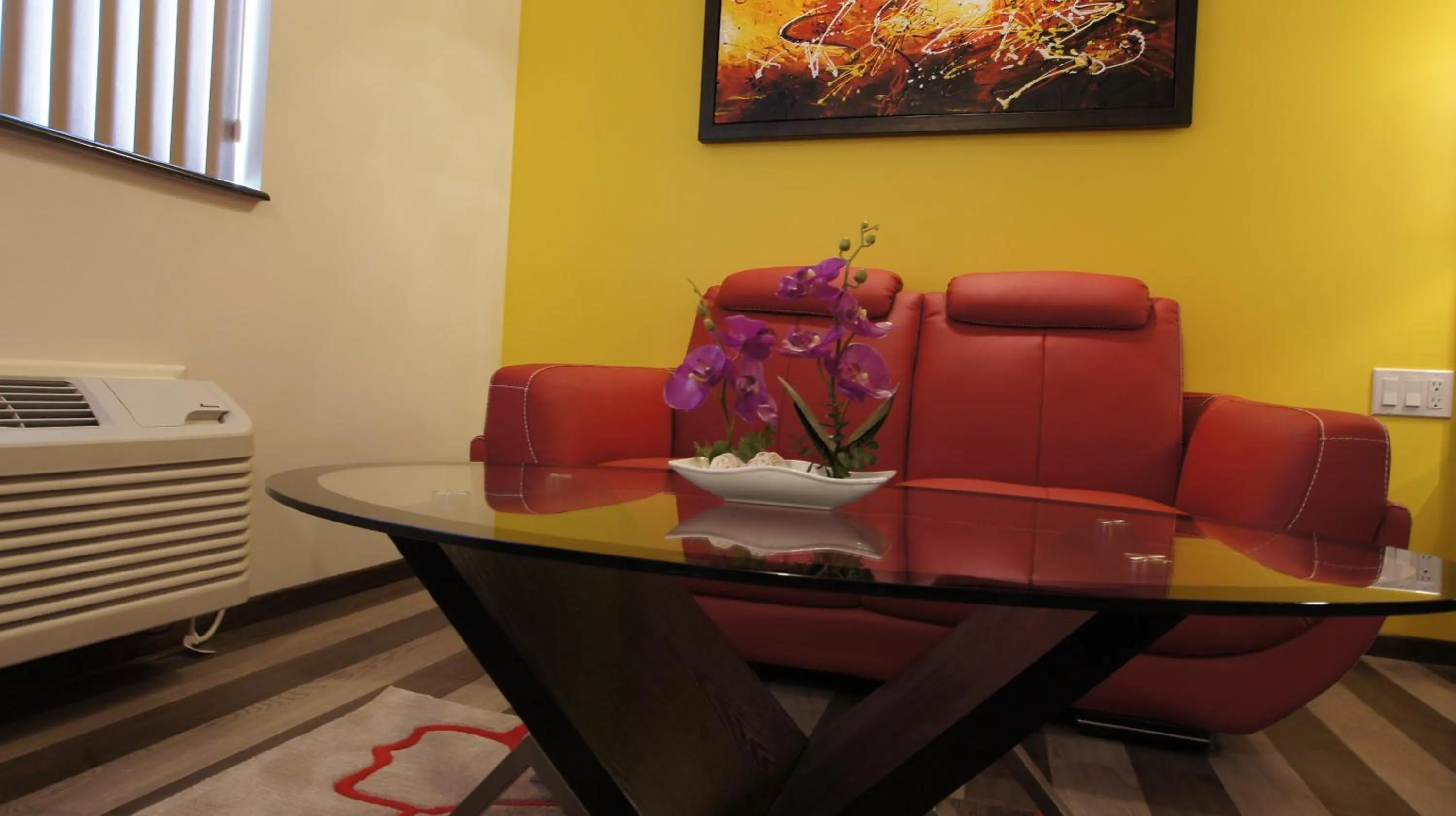 Seating area in Dreamz Inn