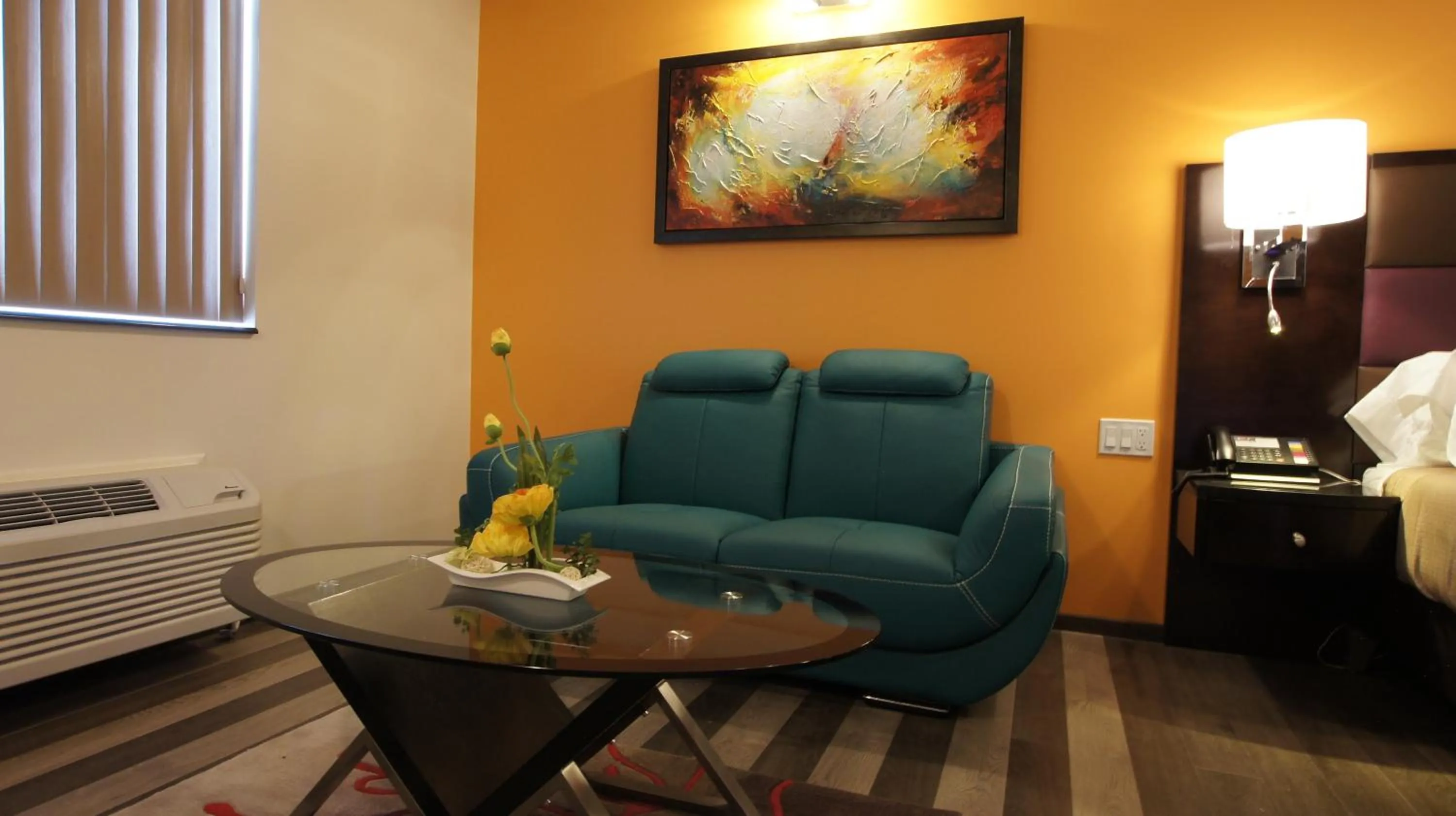 Seating area in Dreamz Inn