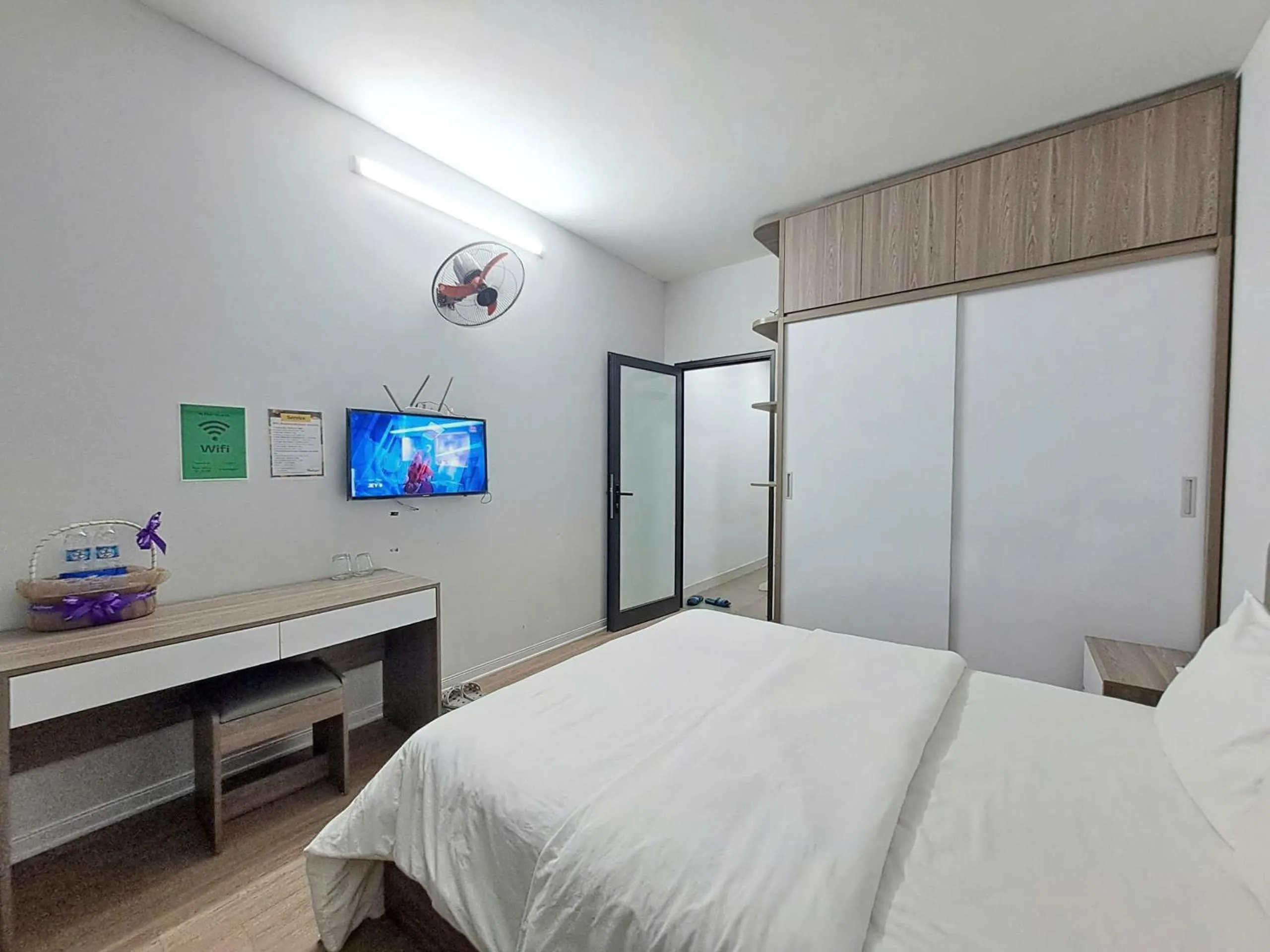 Bed in Blue Homestay Cau Giay