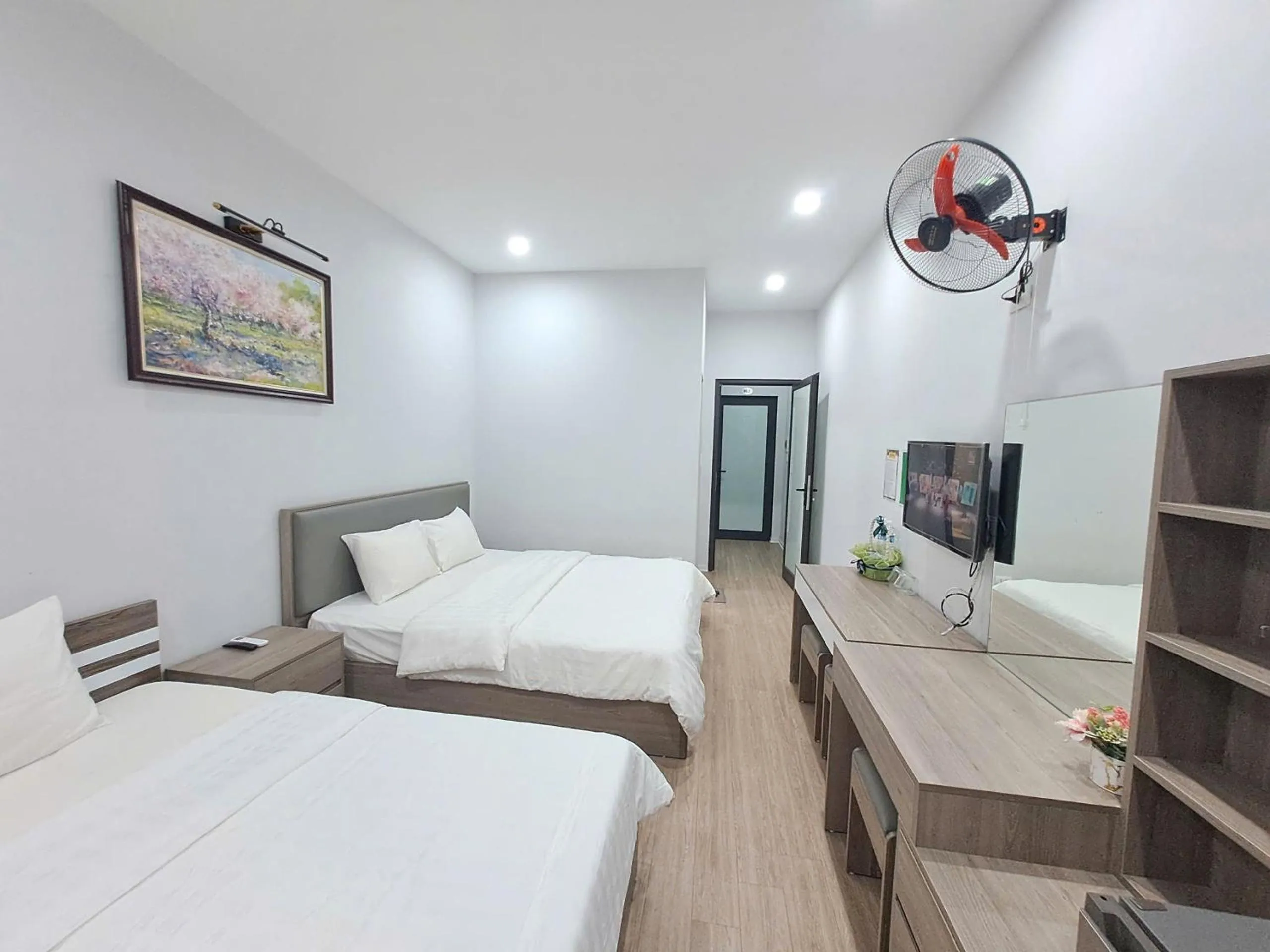 Bed in Blue Homestay Cau Giay