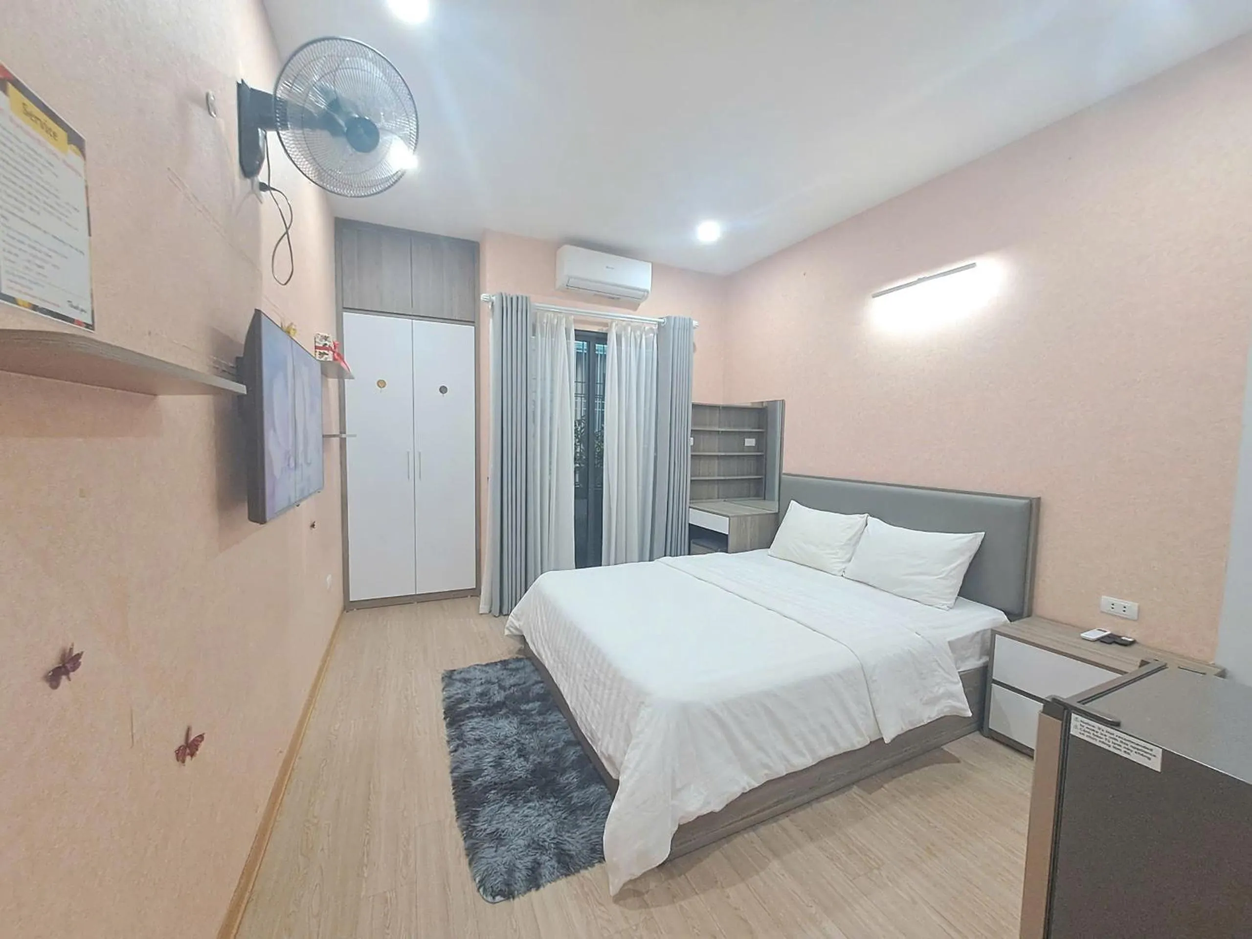 Bed in Blue Homestay Cau Giay