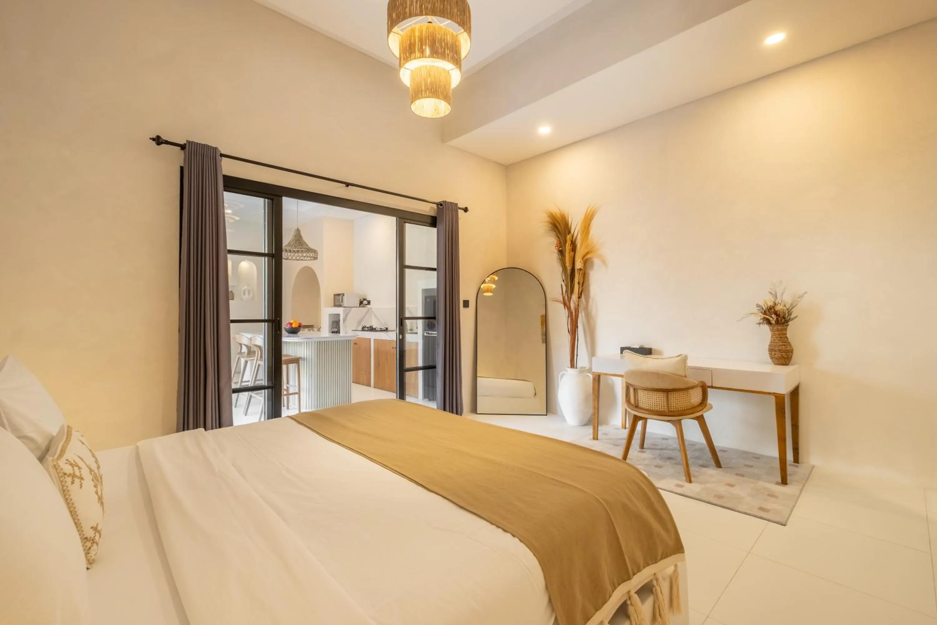 Bed in Villa Affinity Canggu by Azure Great Location