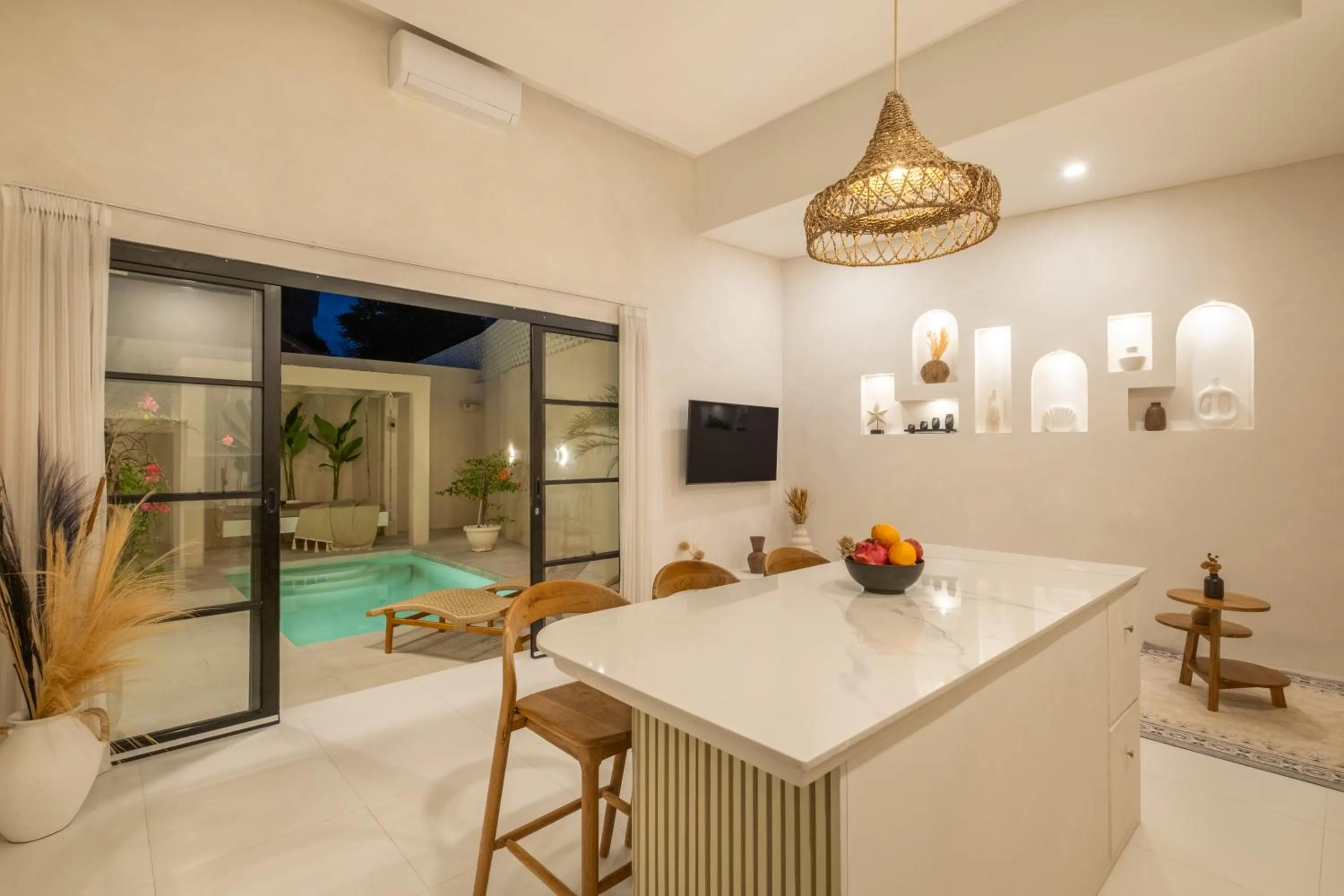 TV and multimedia in Villa Affinity Canggu by Azure Great Location