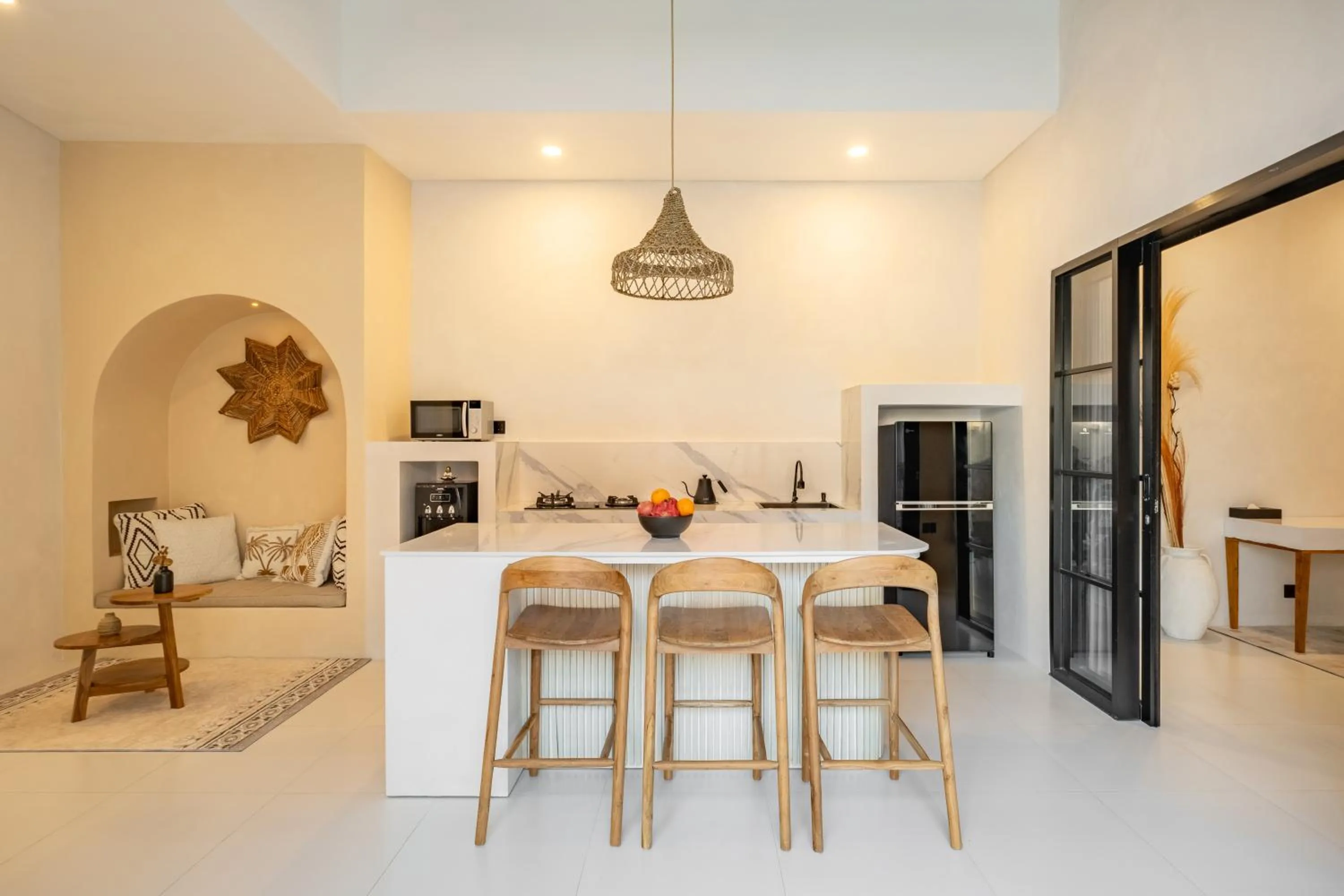 Kitchen or kitchenette in Villa Affinity Canggu by Azure Great Location