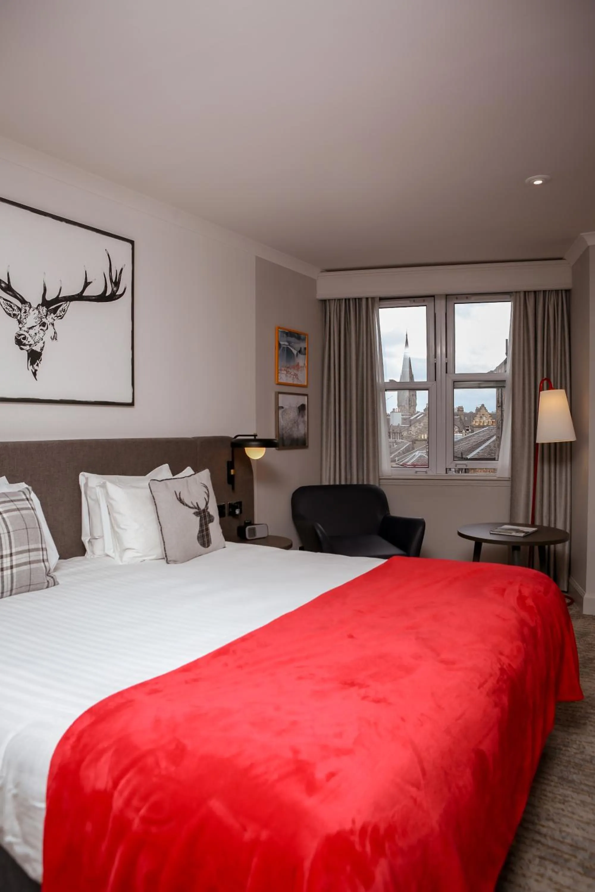 Bedroom, Bed in Bruntsfield Hotel