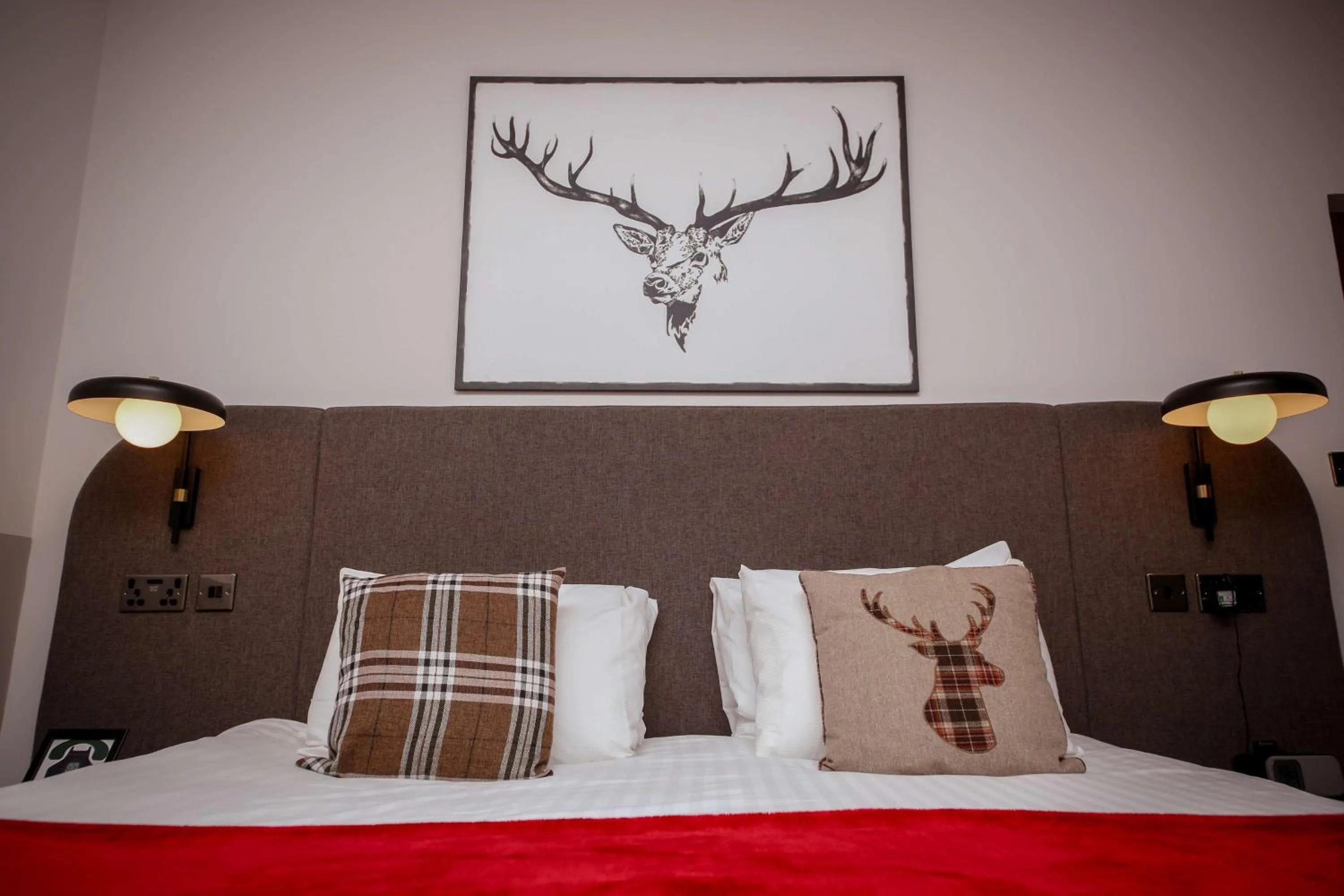 Bedroom, Bed in Bruntsfield Hotel