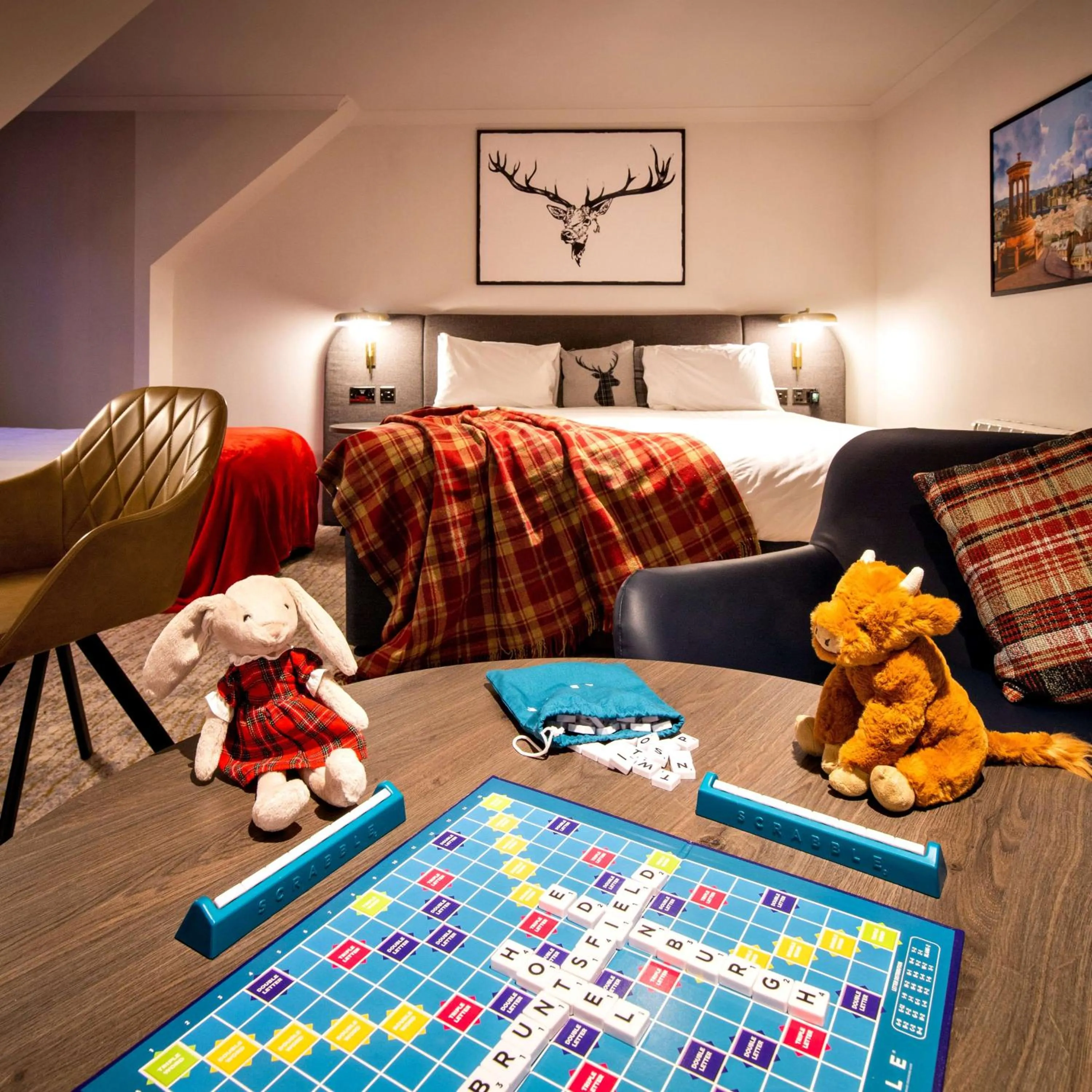 Bedroom, Bed in Bruntsfield Hotel