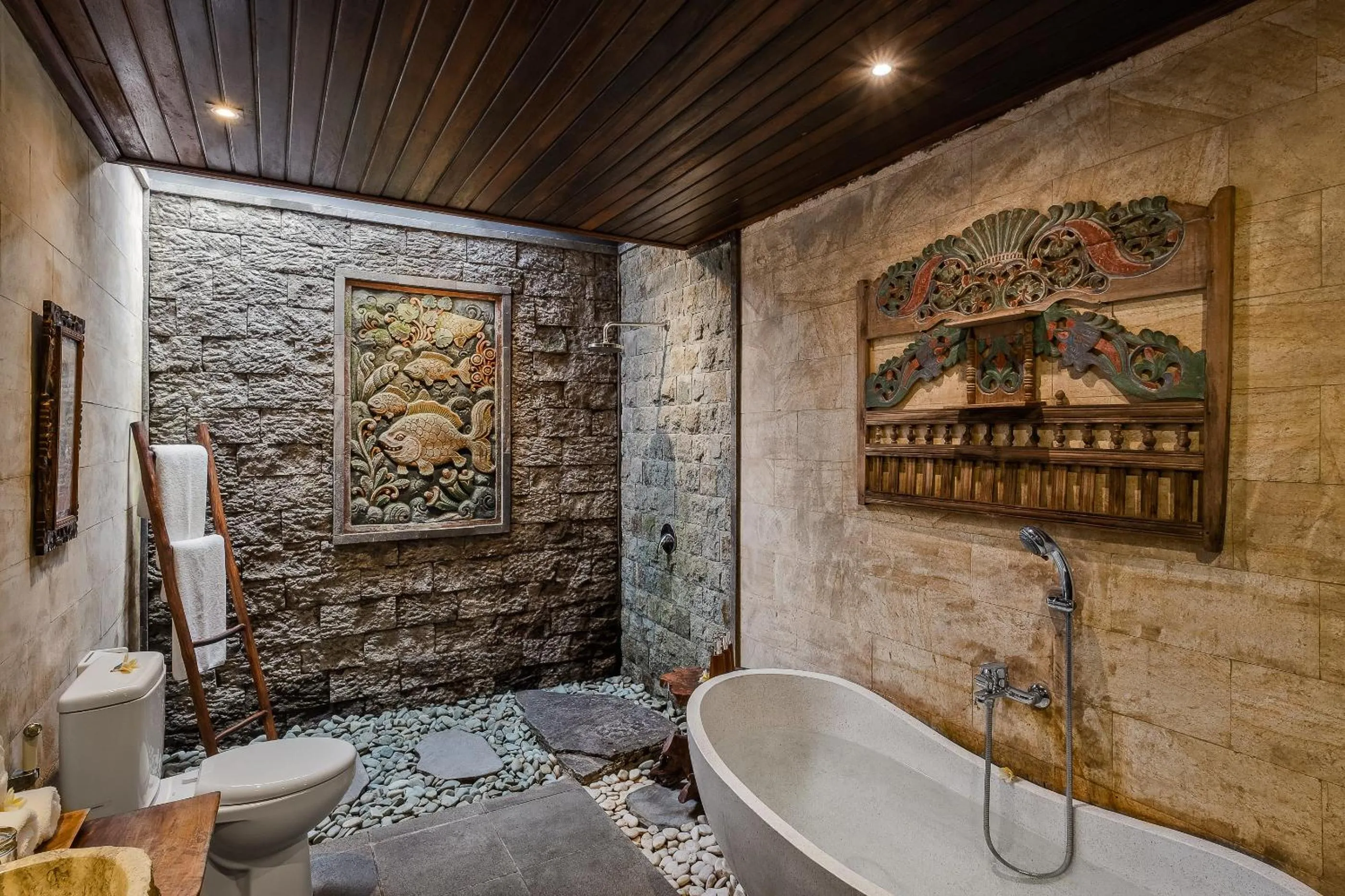 Bathroom in Teja Lokha Ubud Villa