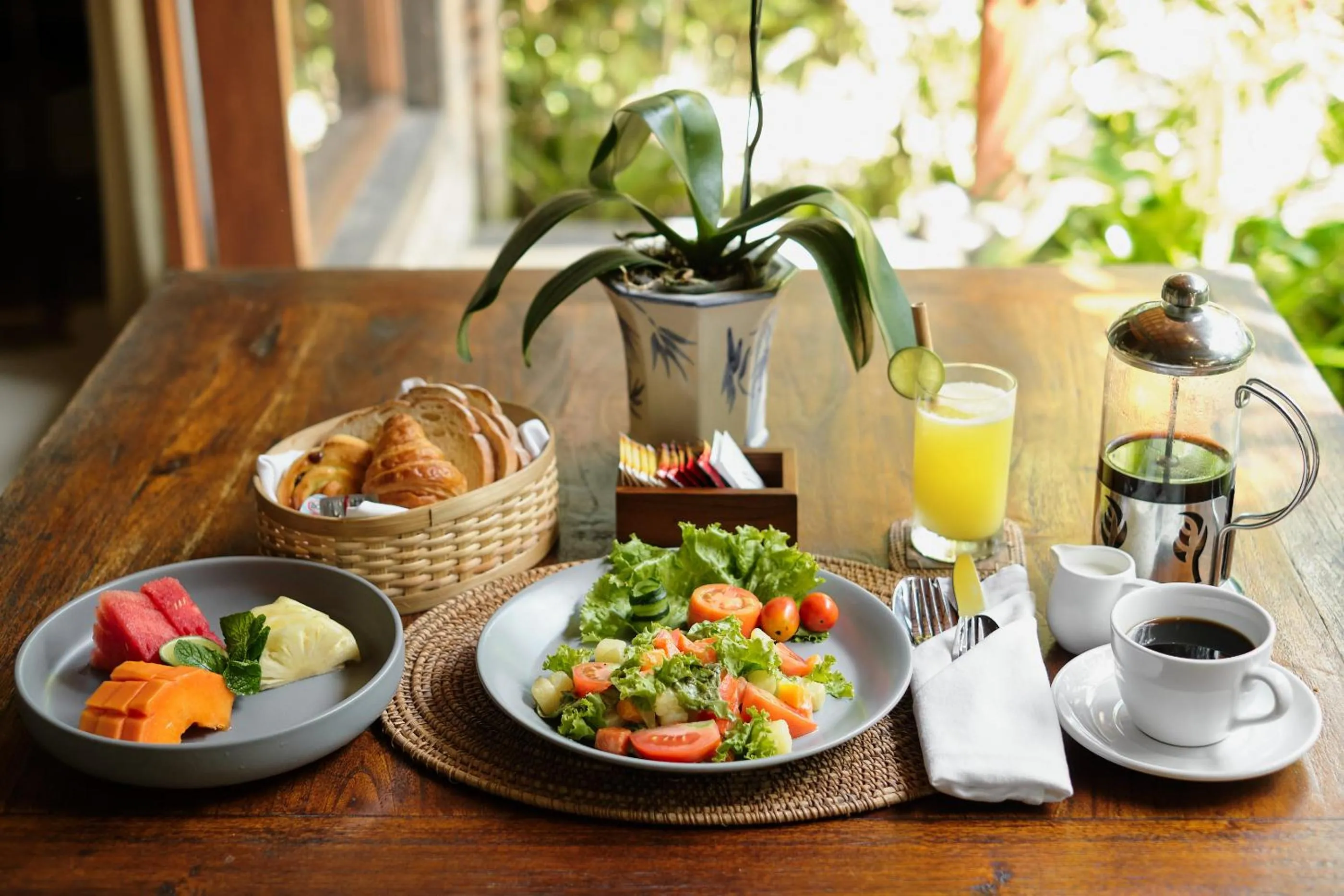 Breakfast in Teja Lokha Ubud Villa