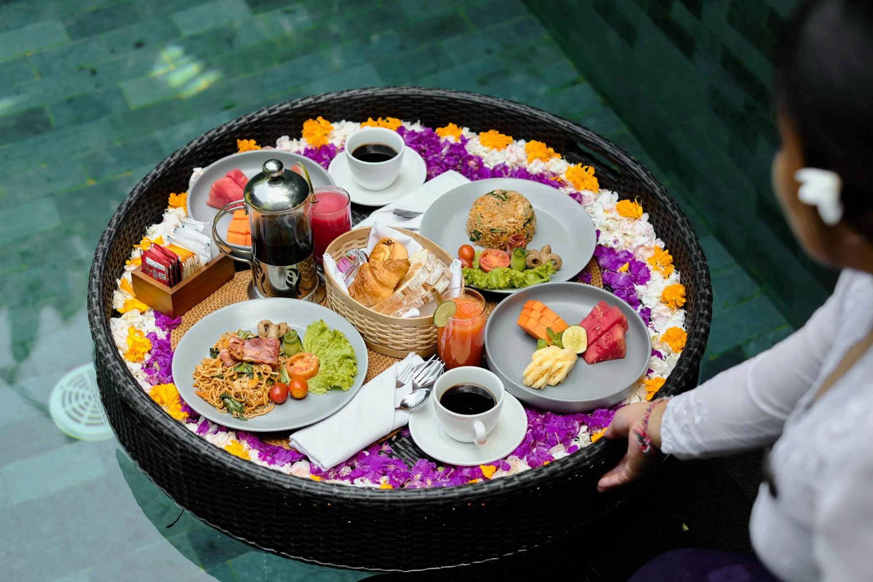Breakfast in Teja Lokha Ubud Villa