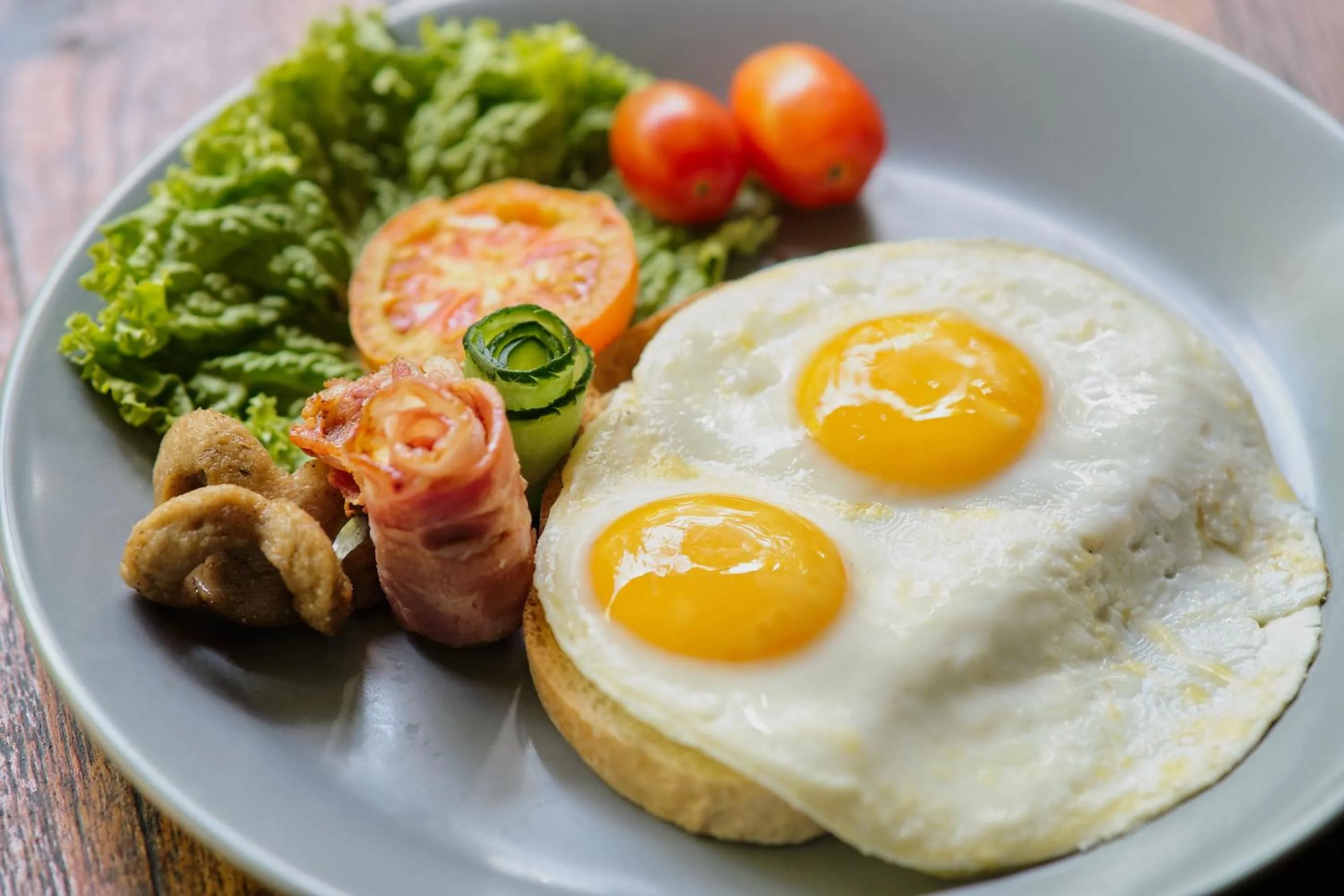 American breakfast in Teja Lokha Ubud Villa