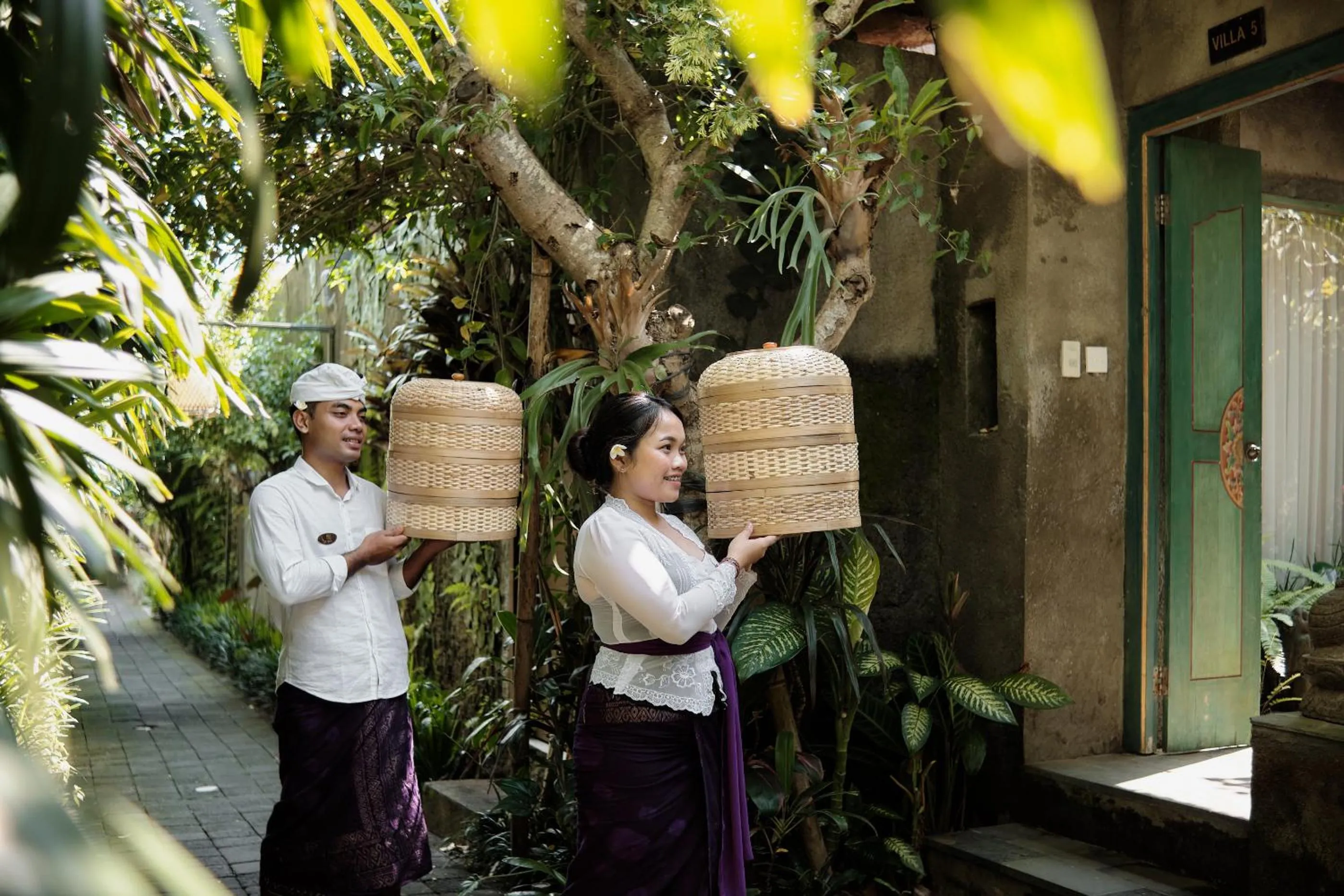 Staff in Teja Lokha Ubud Villa