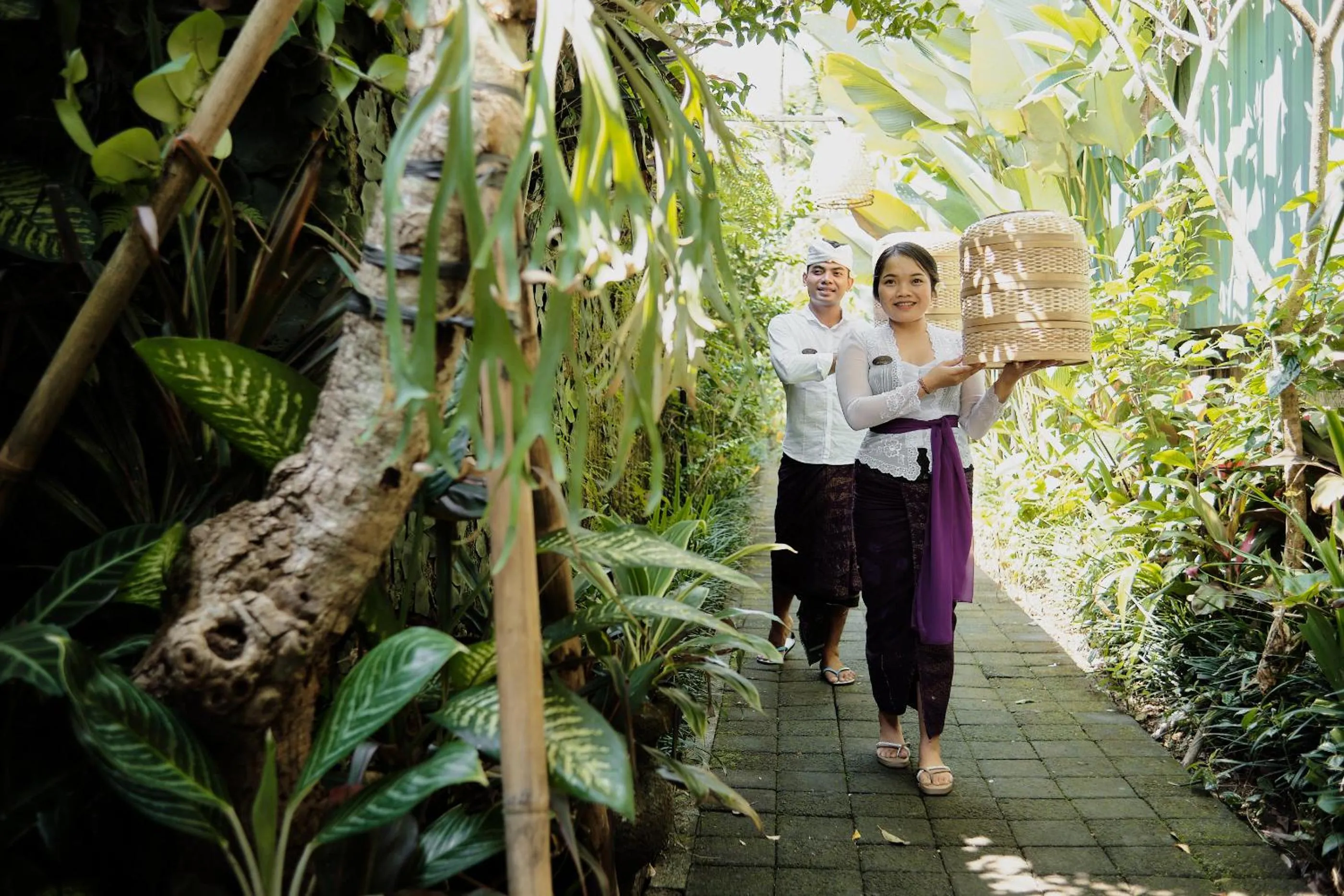Staff in Teja Lokha Ubud Villa