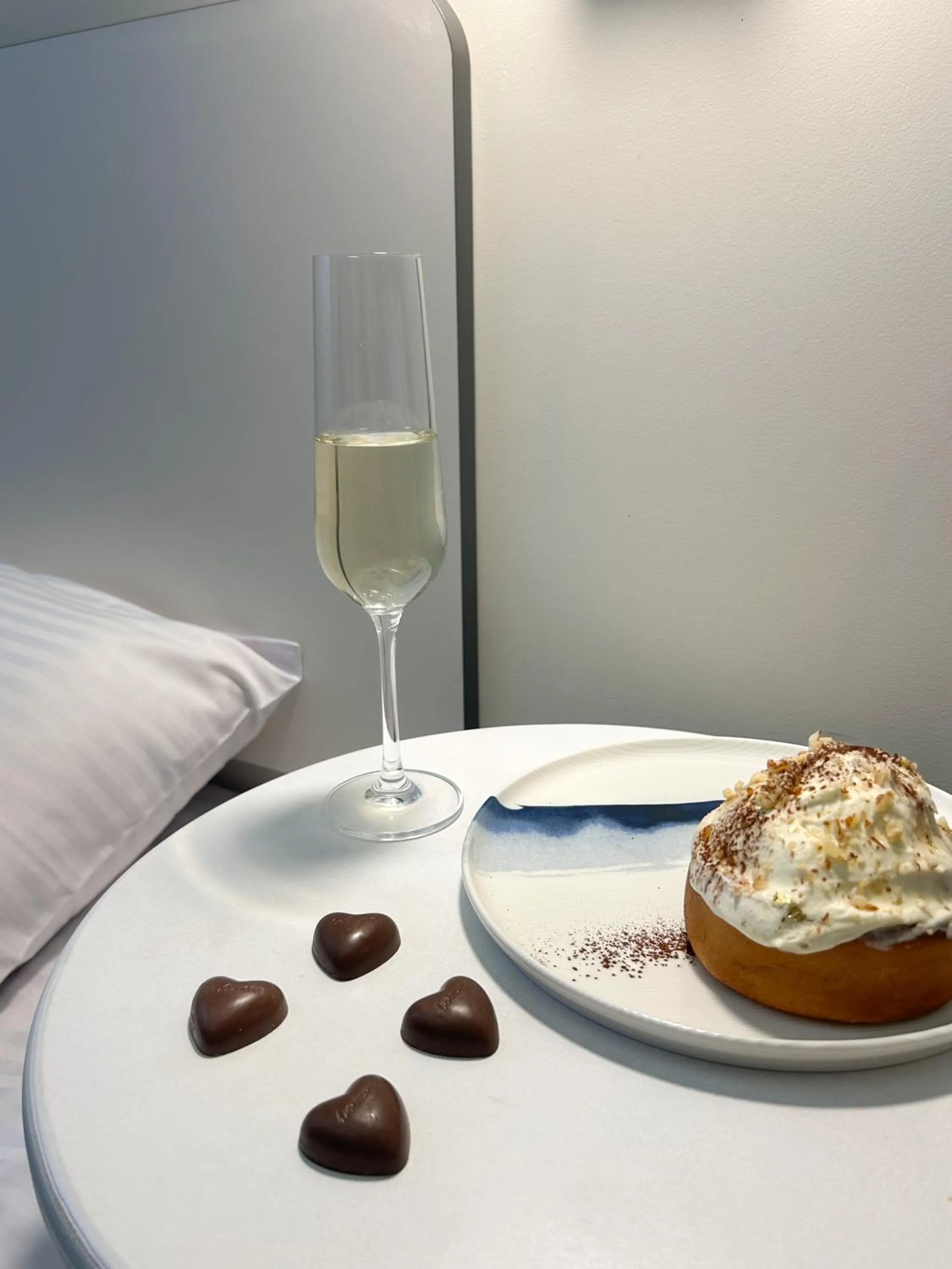 Bed in Ultramarinn Hotel