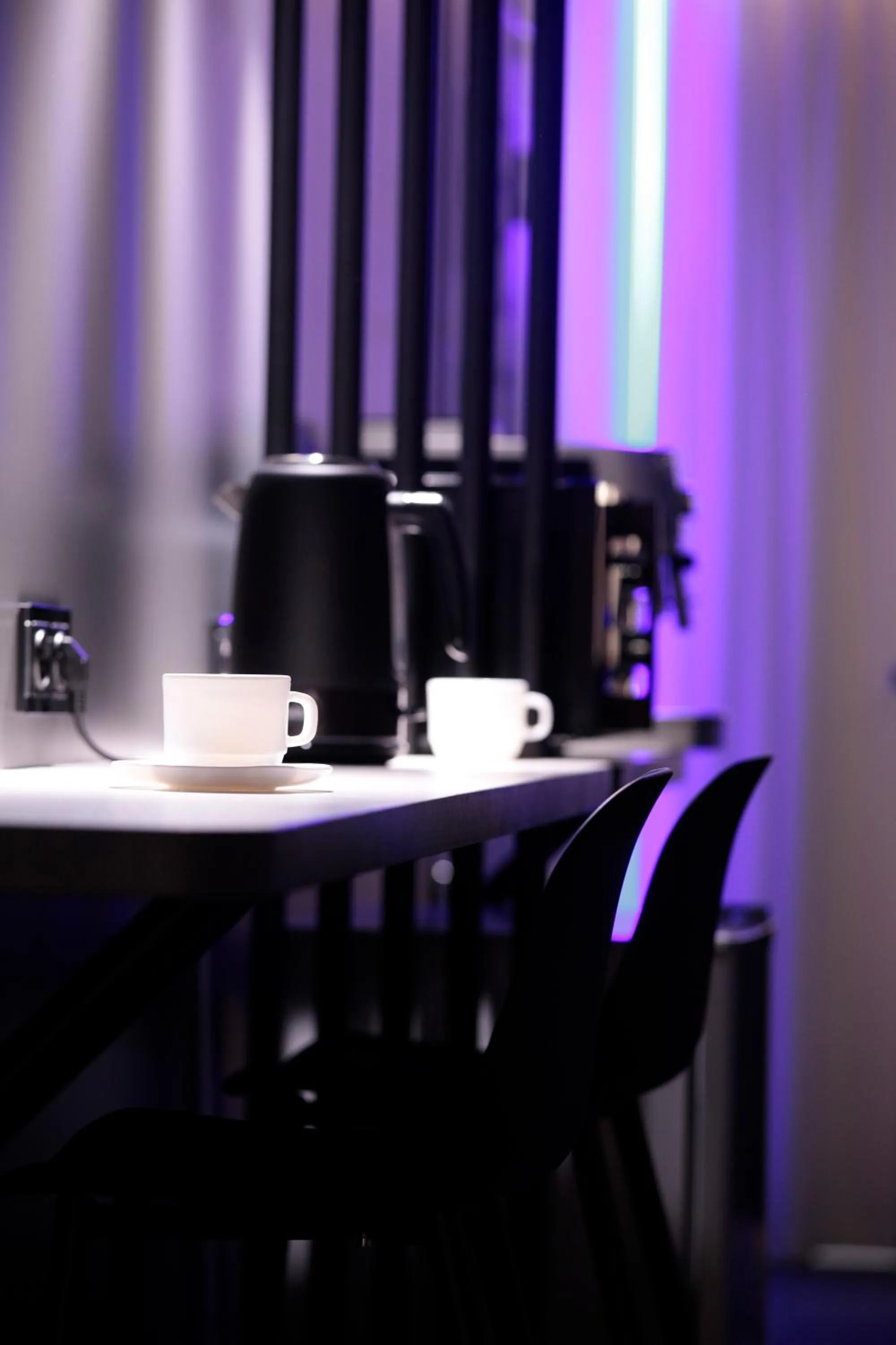 Coffee/tea facilities in Ultramarinn Hotel