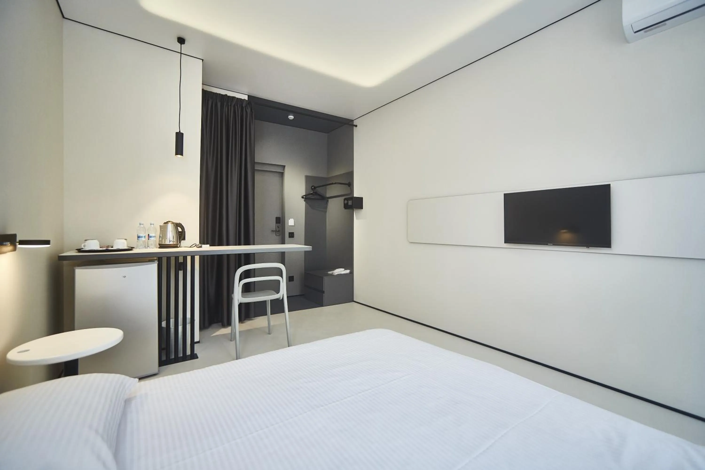 Bed in Ultramarinn Hotel