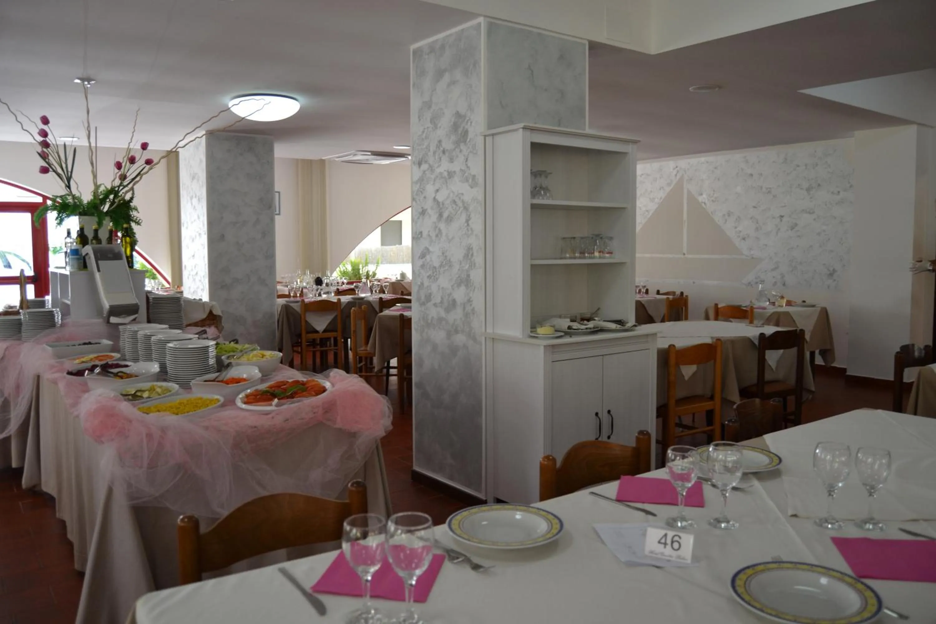 Restaurant/places to eat in Hotel Quattro Palme