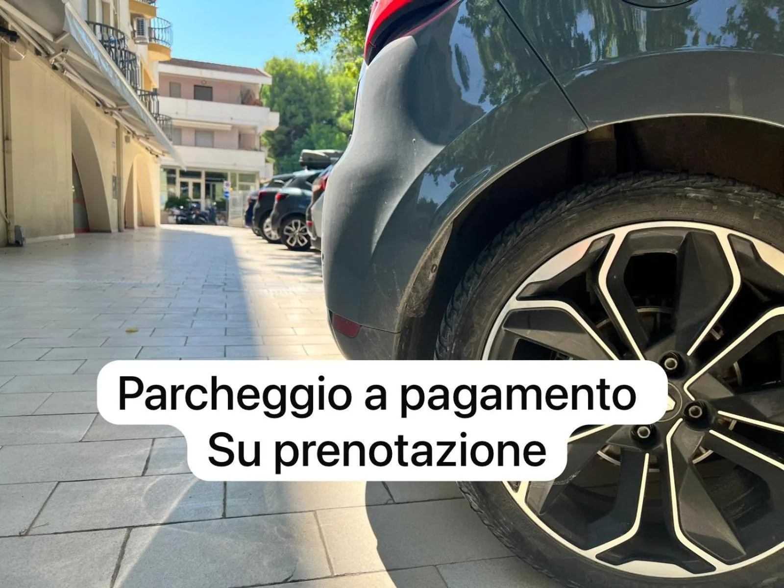 Parking in Hotel Quattro Palme