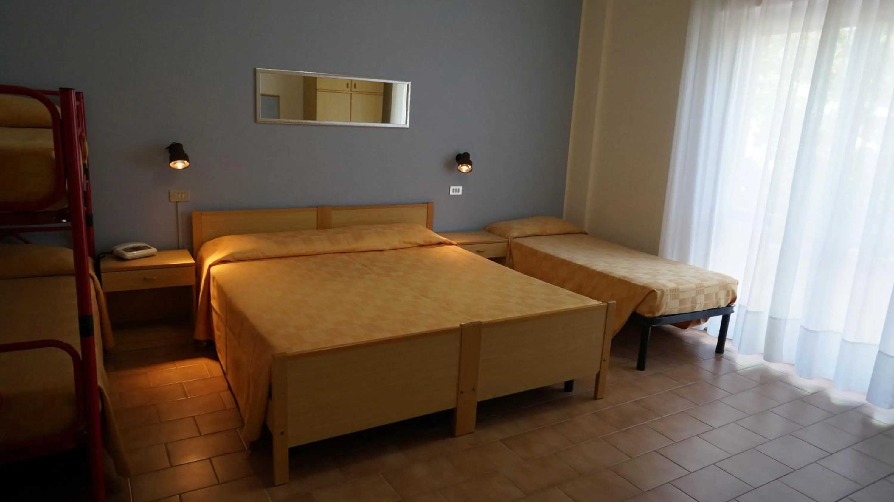 Bedroom, Bed in Hotel Quattro Palme