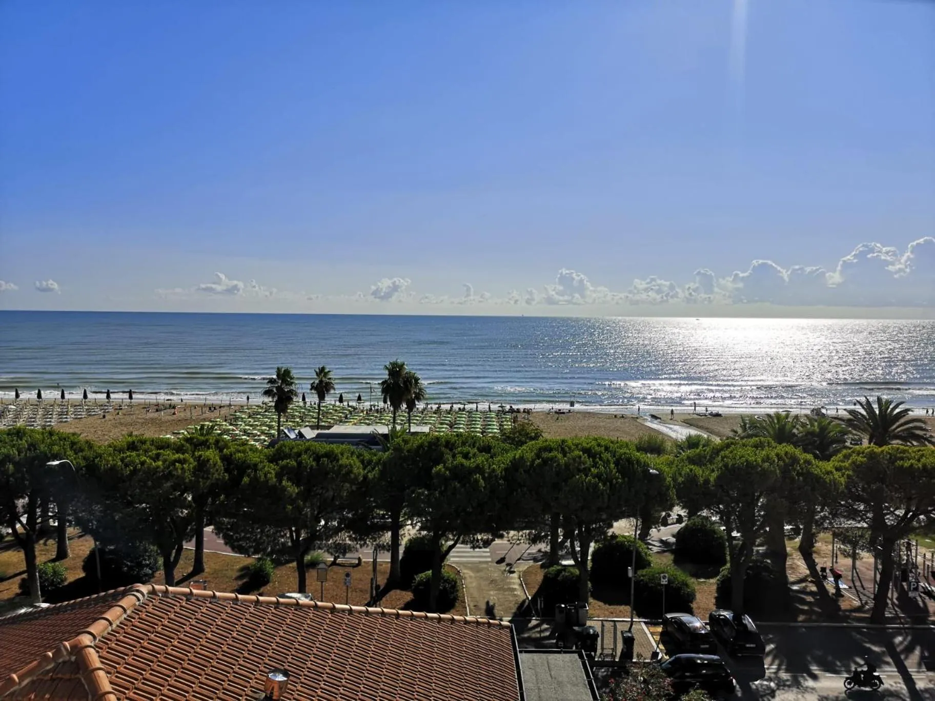 Sea view in Hotel Quattro Palme