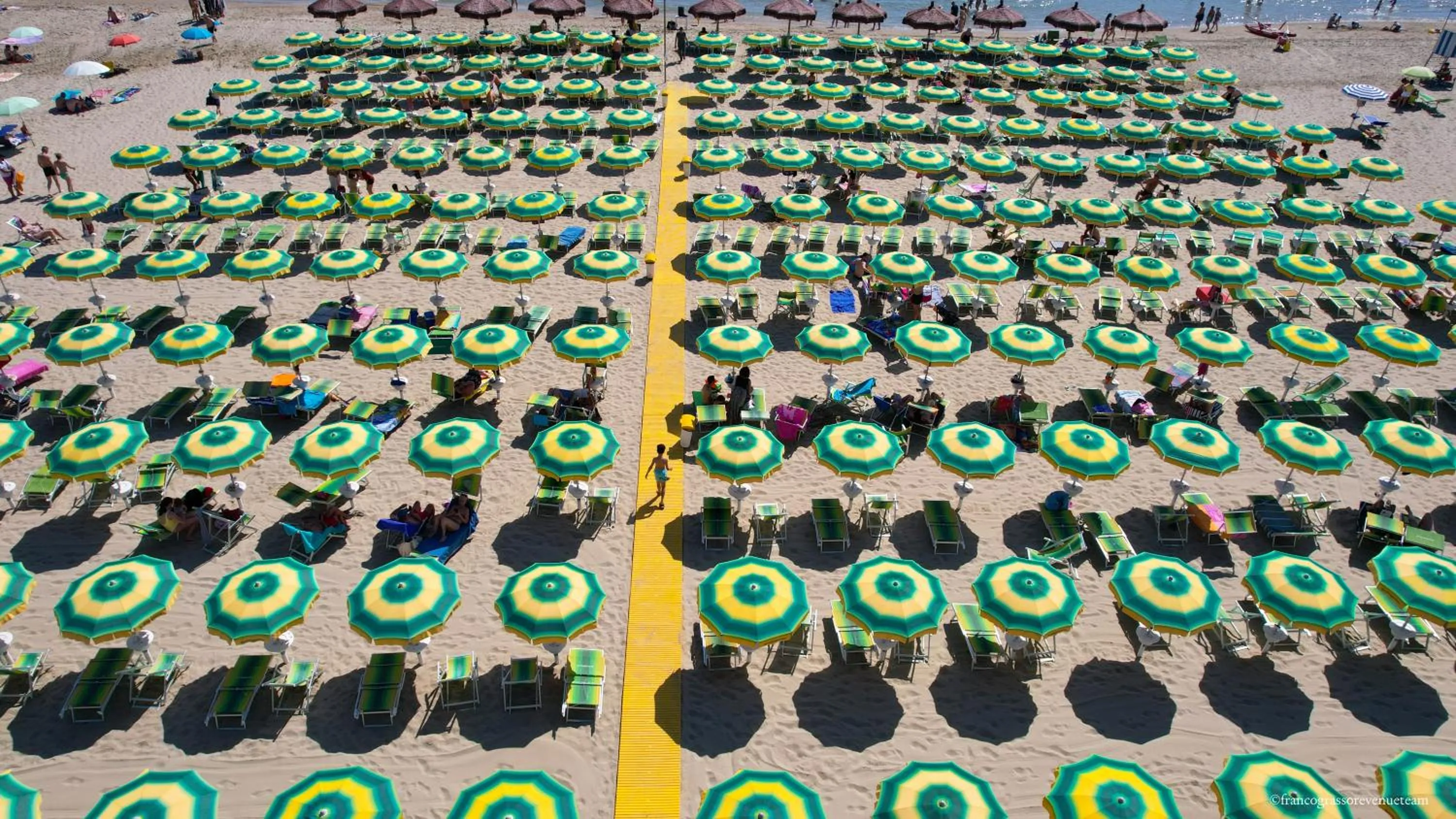 Beach in Hotel Quattro Palme