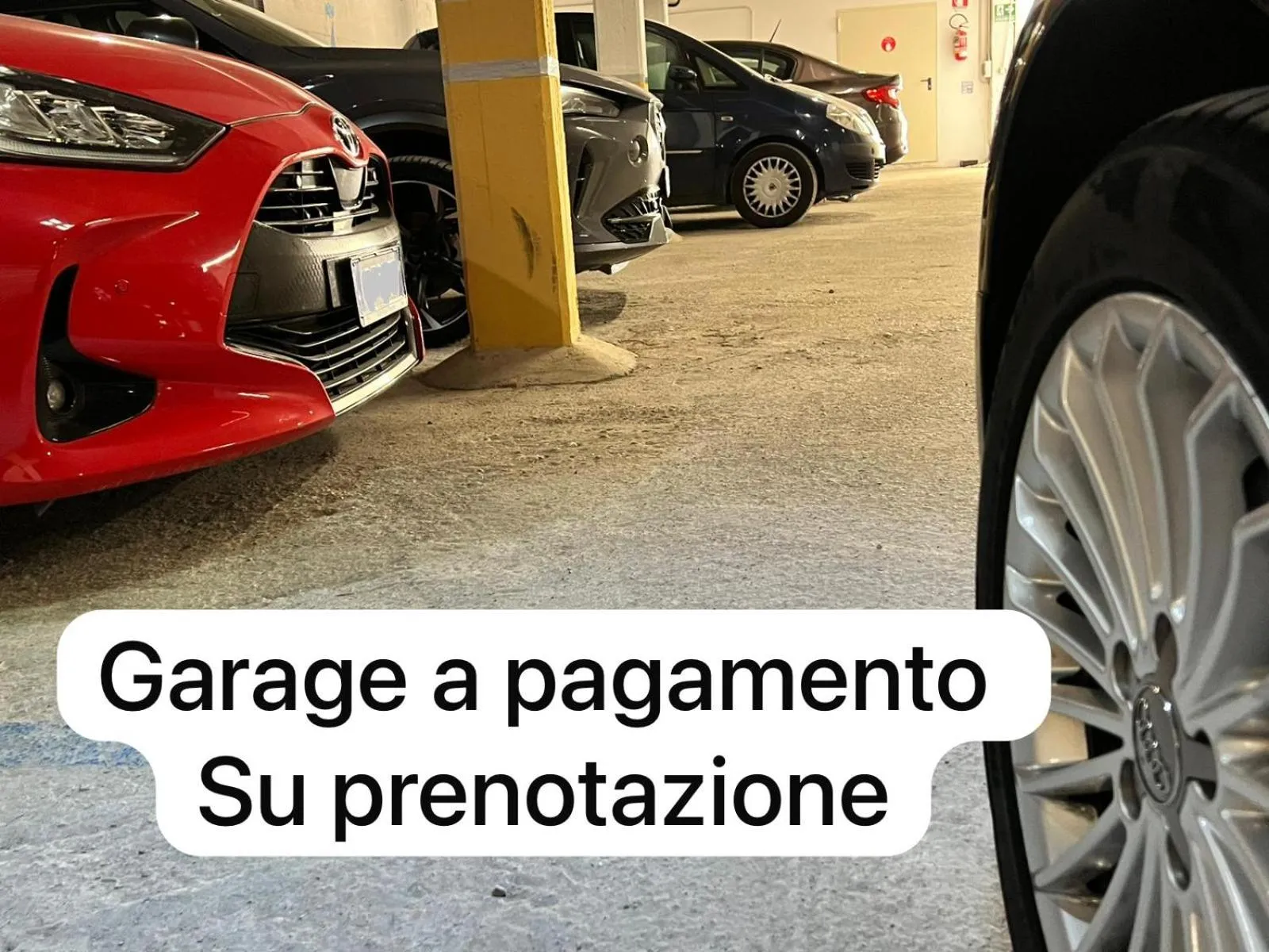 Parking in Hotel Quattro Palme