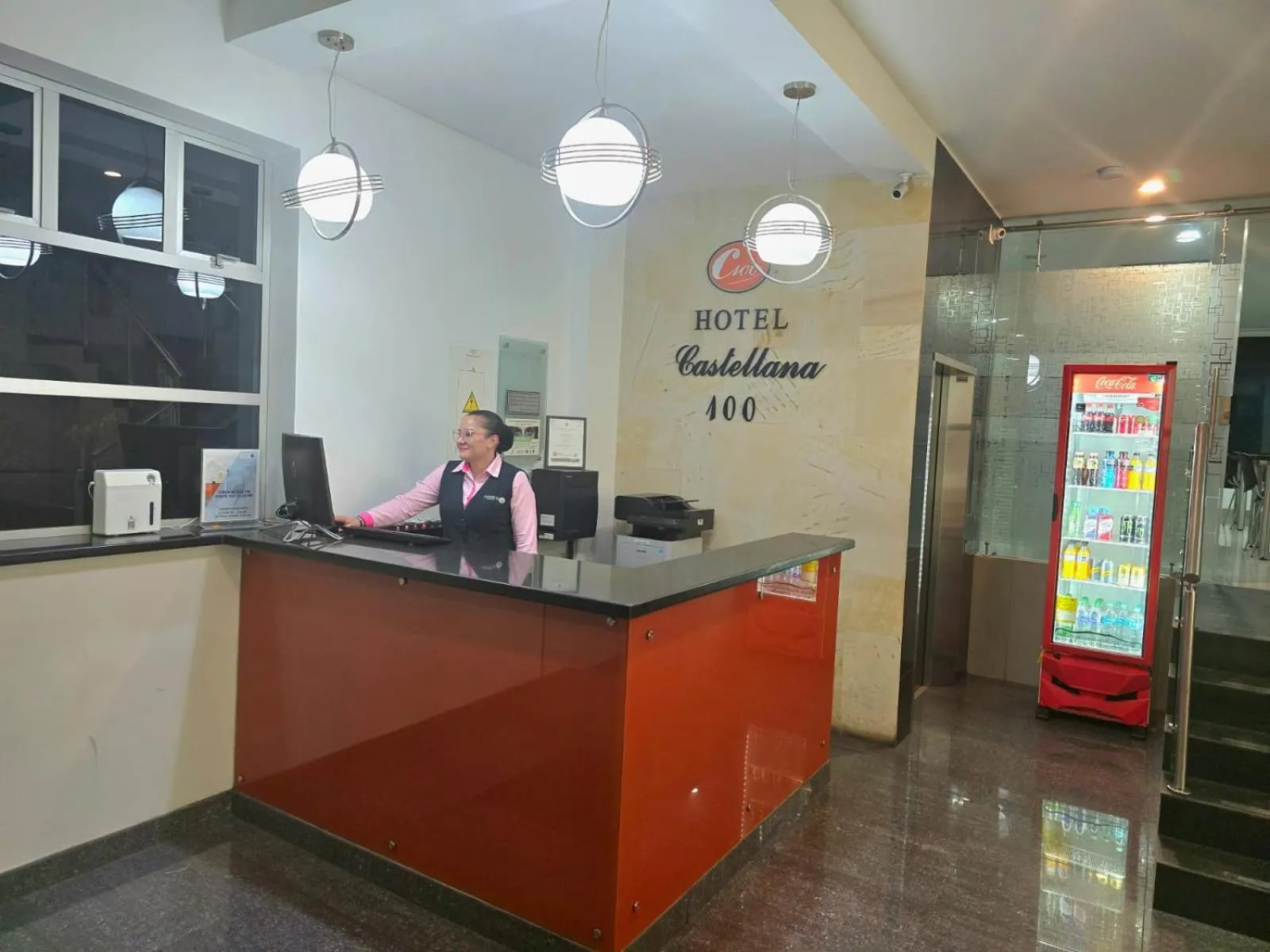 Lobby or reception in Hotel Castellana 100 Bogota By Hoteles Confort 80