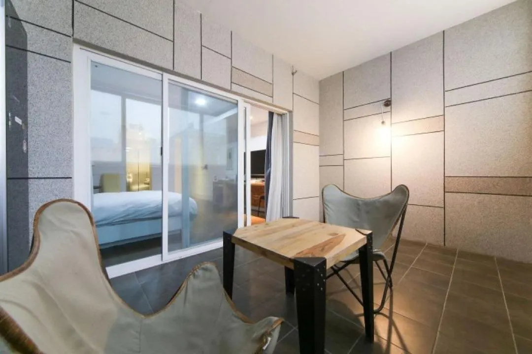 Decorative detail, Bed in Ulsan Samsan Pandora Hotel