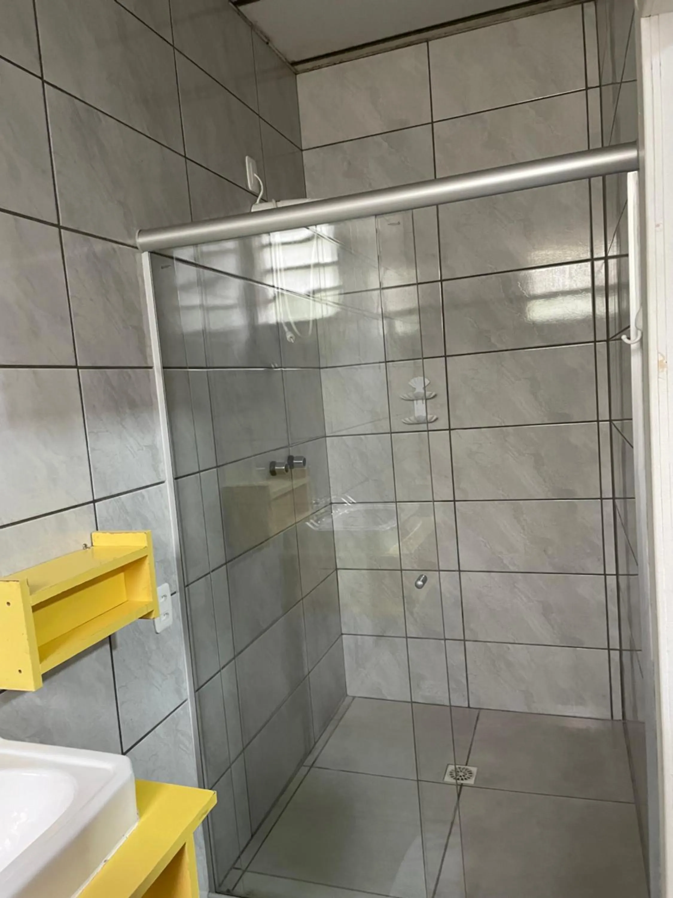 Bathroom in Pousada Vista do Lago - HOSTEL