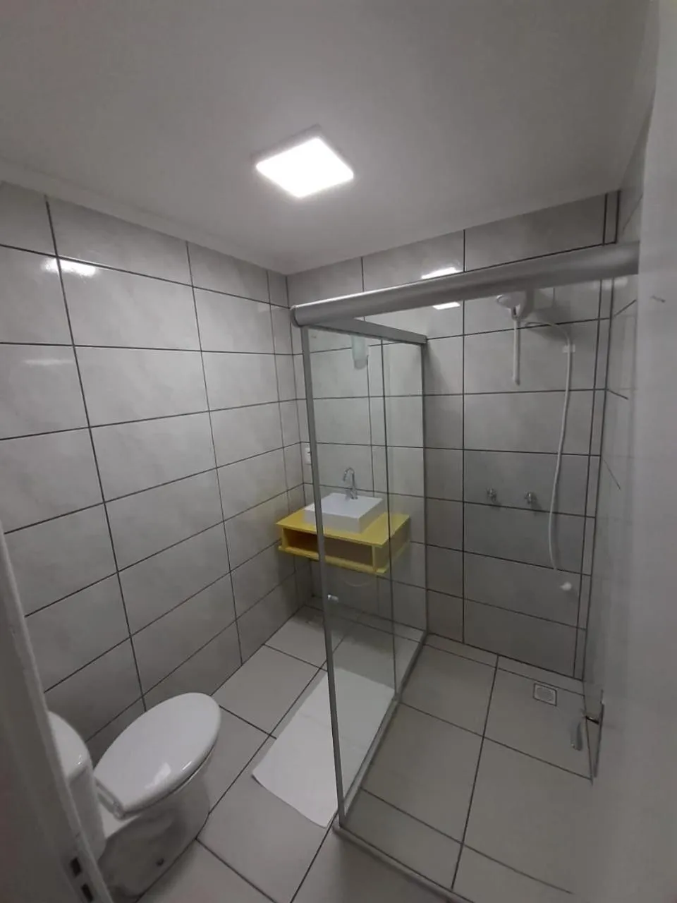 Bathroom in Pousada Vista do Lago - HOSTEL