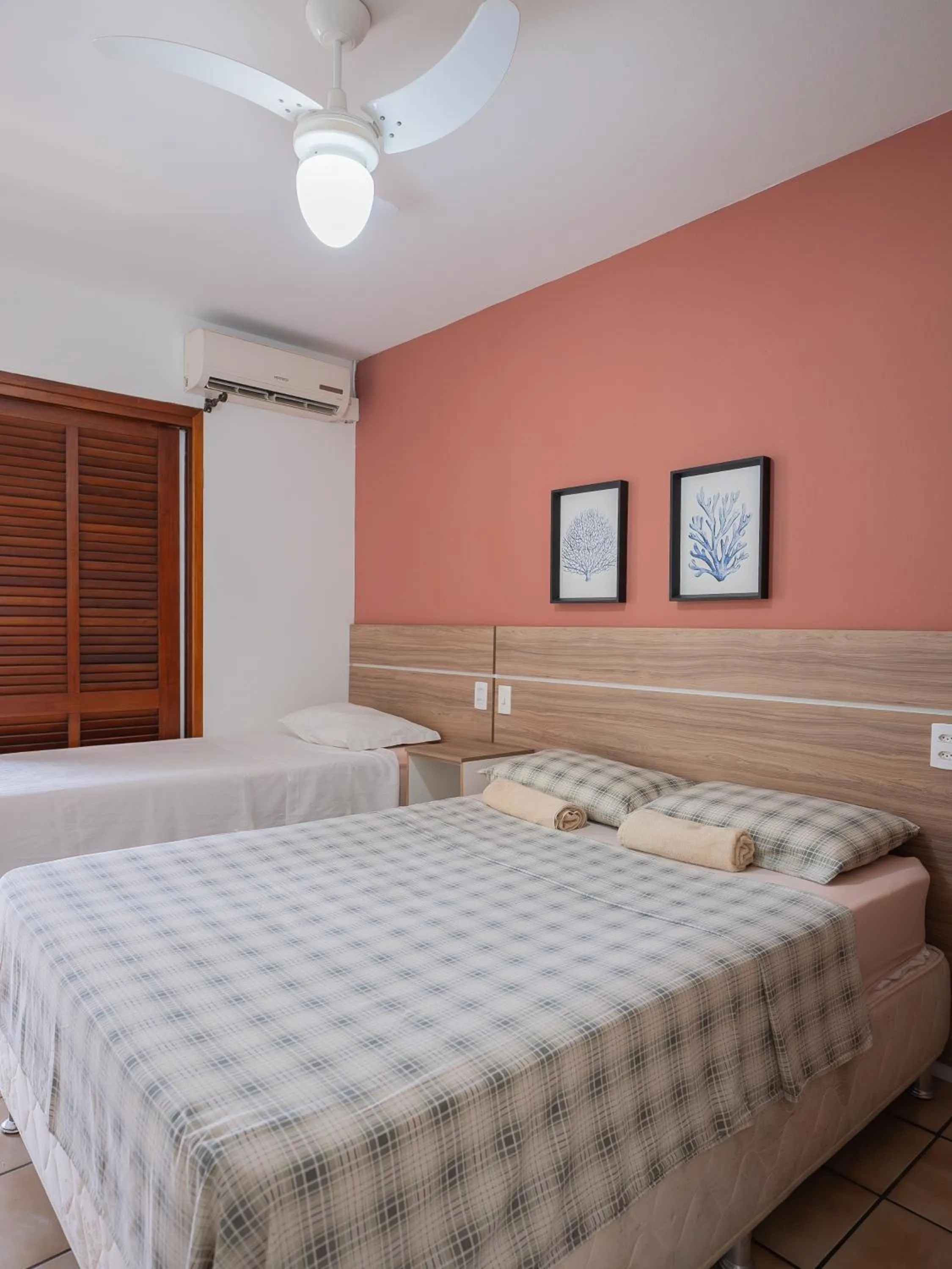 Bedroom, Bed in Pousada Kindermann - Jurerê