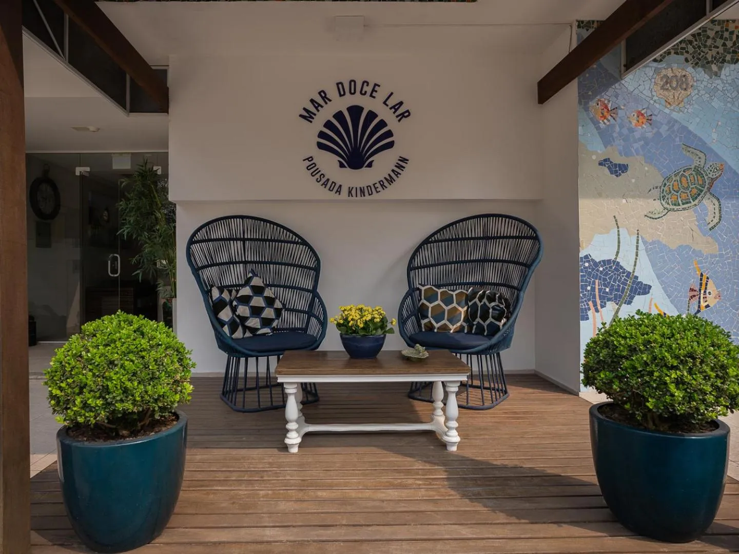 Facade/entrance in Pousada Kindermann - Jurerê