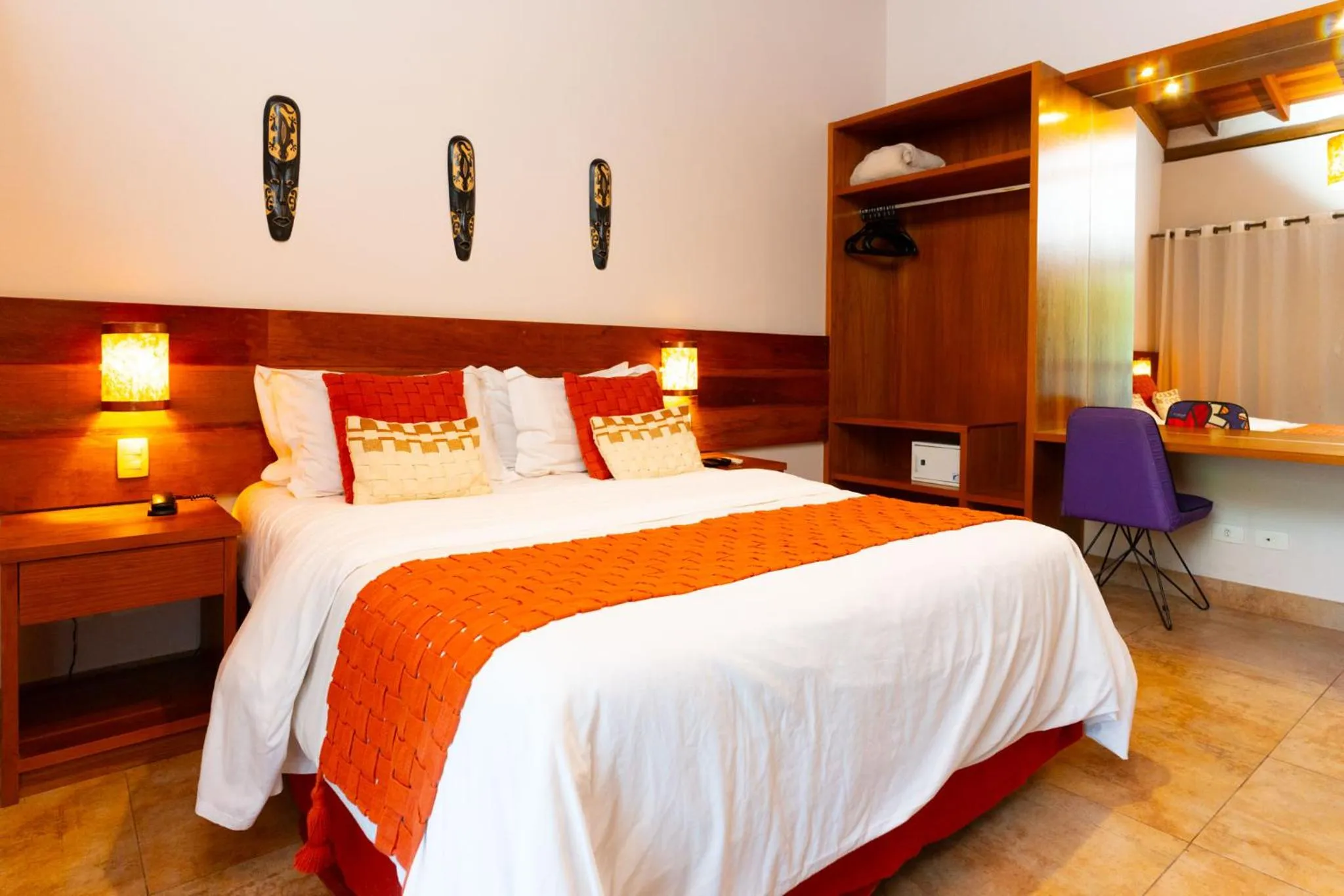 Bed in Kalango Hotel Boutique