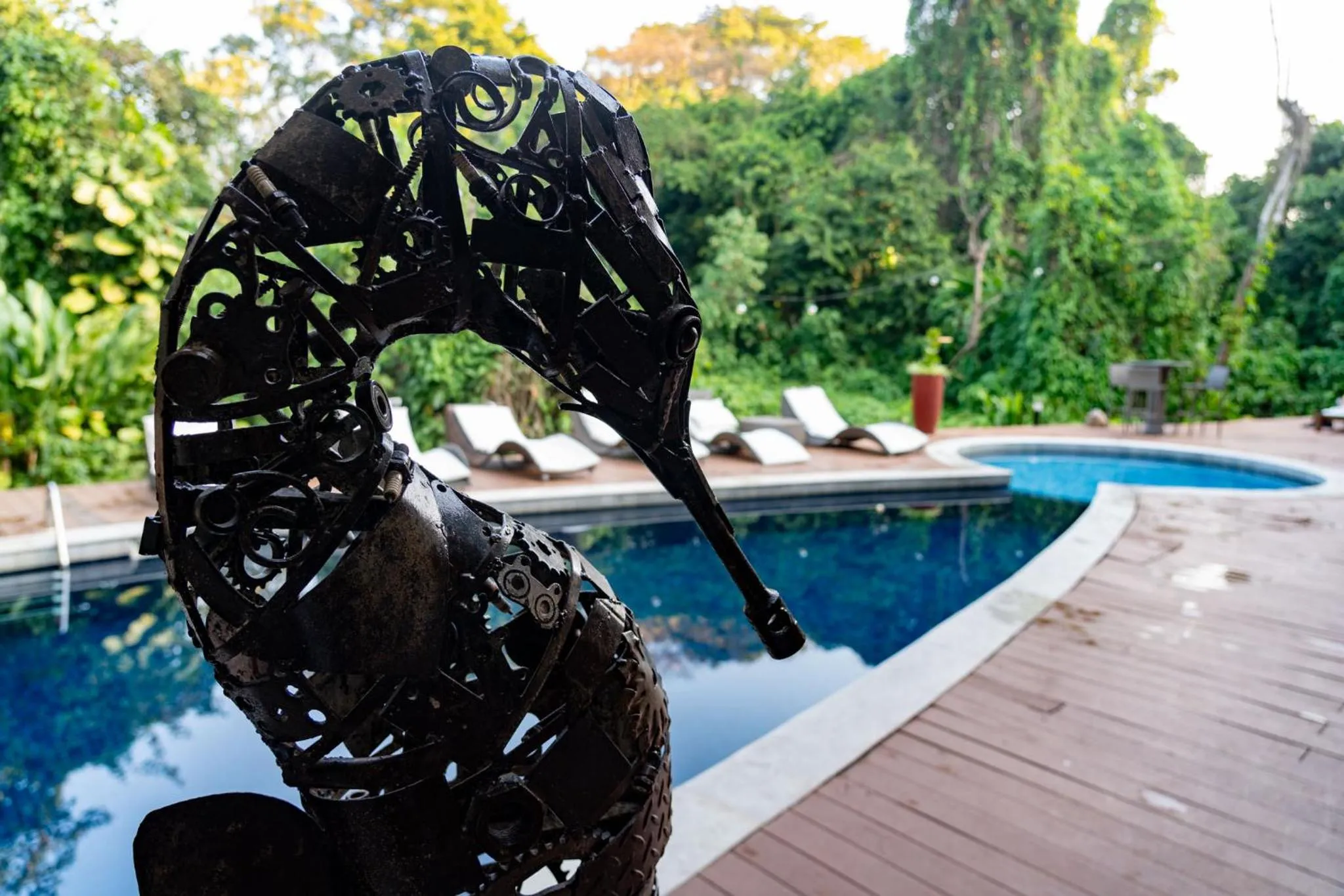 Decorative detail in Kalango Hotel Boutique