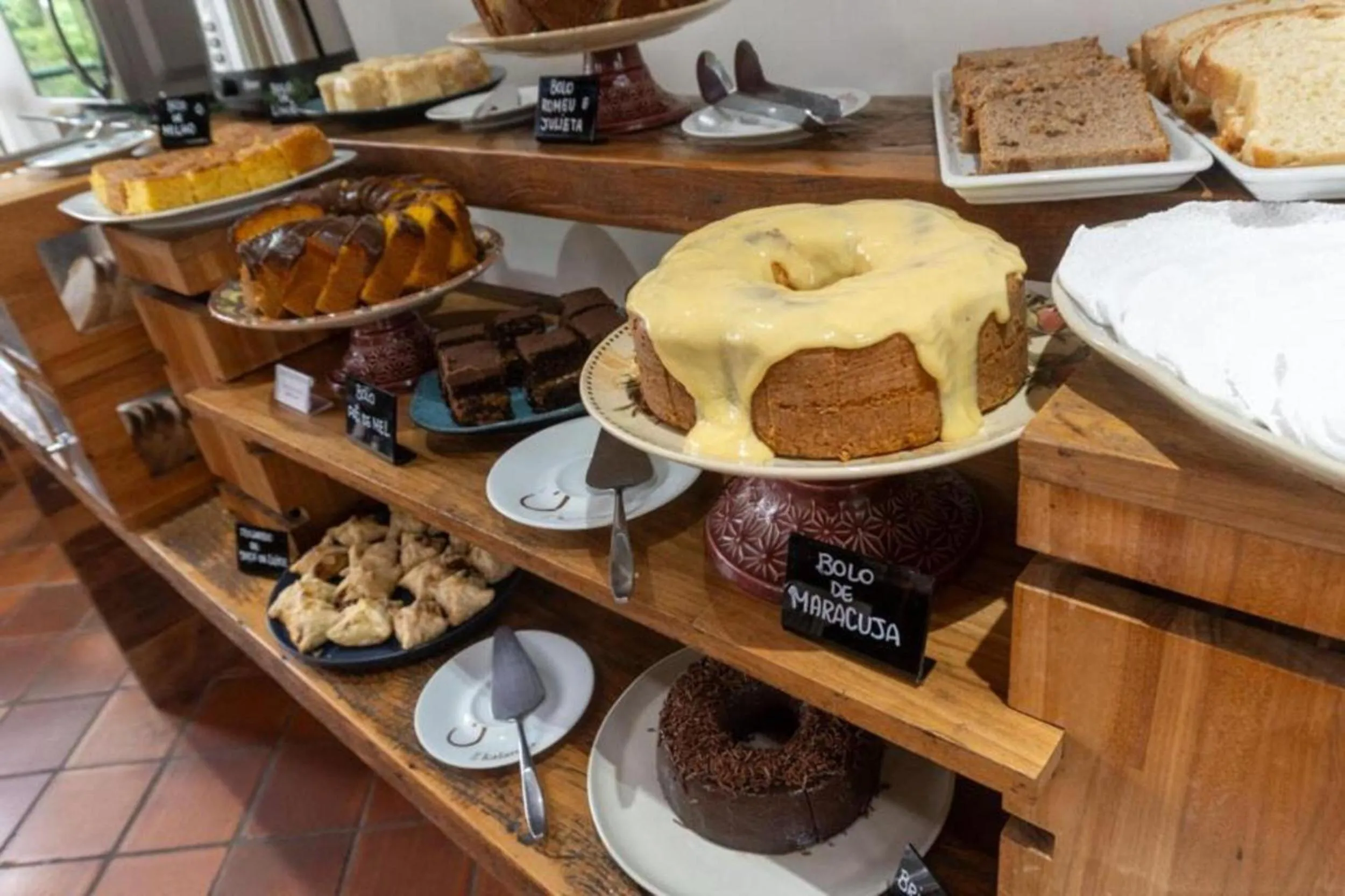 Buffet breakfast in Kalango Hotel Boutique