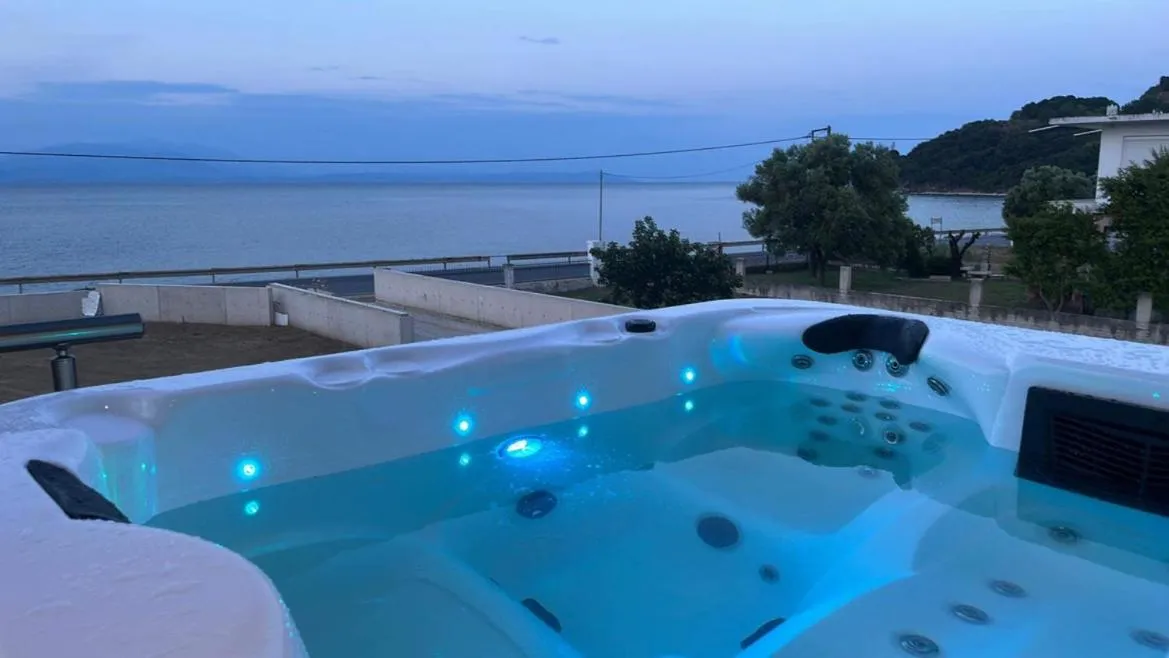 Hot Tub in Balance Accommodation