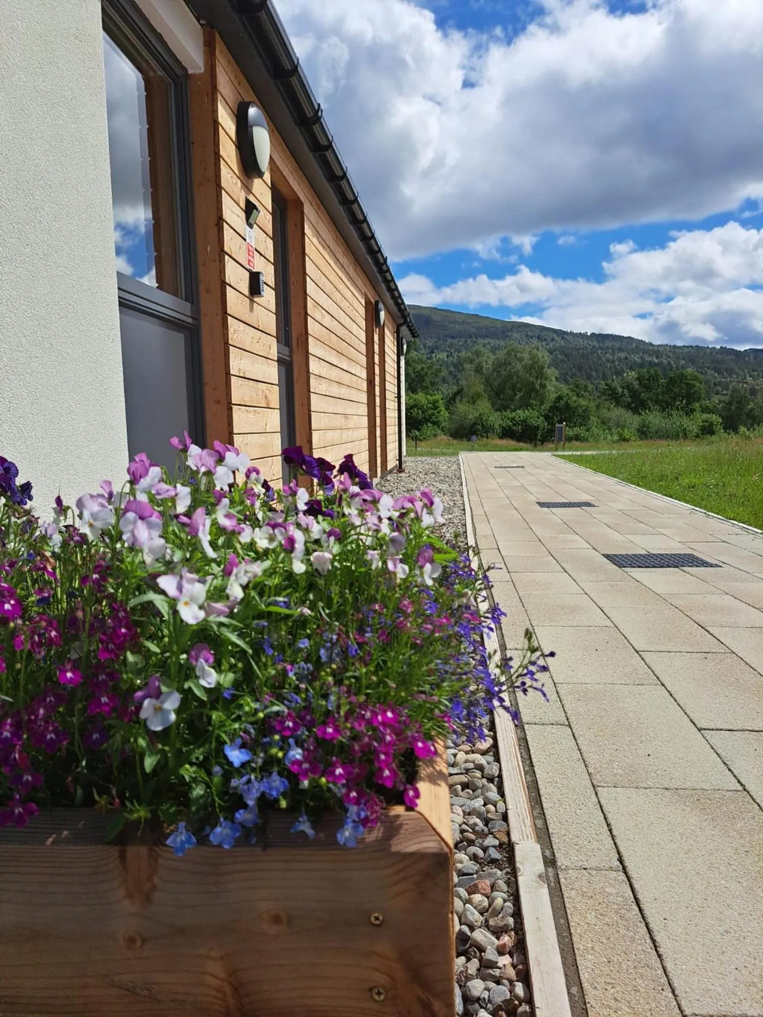Property building in An Spiris Accommodation at Dundreggan Rewilding Centre