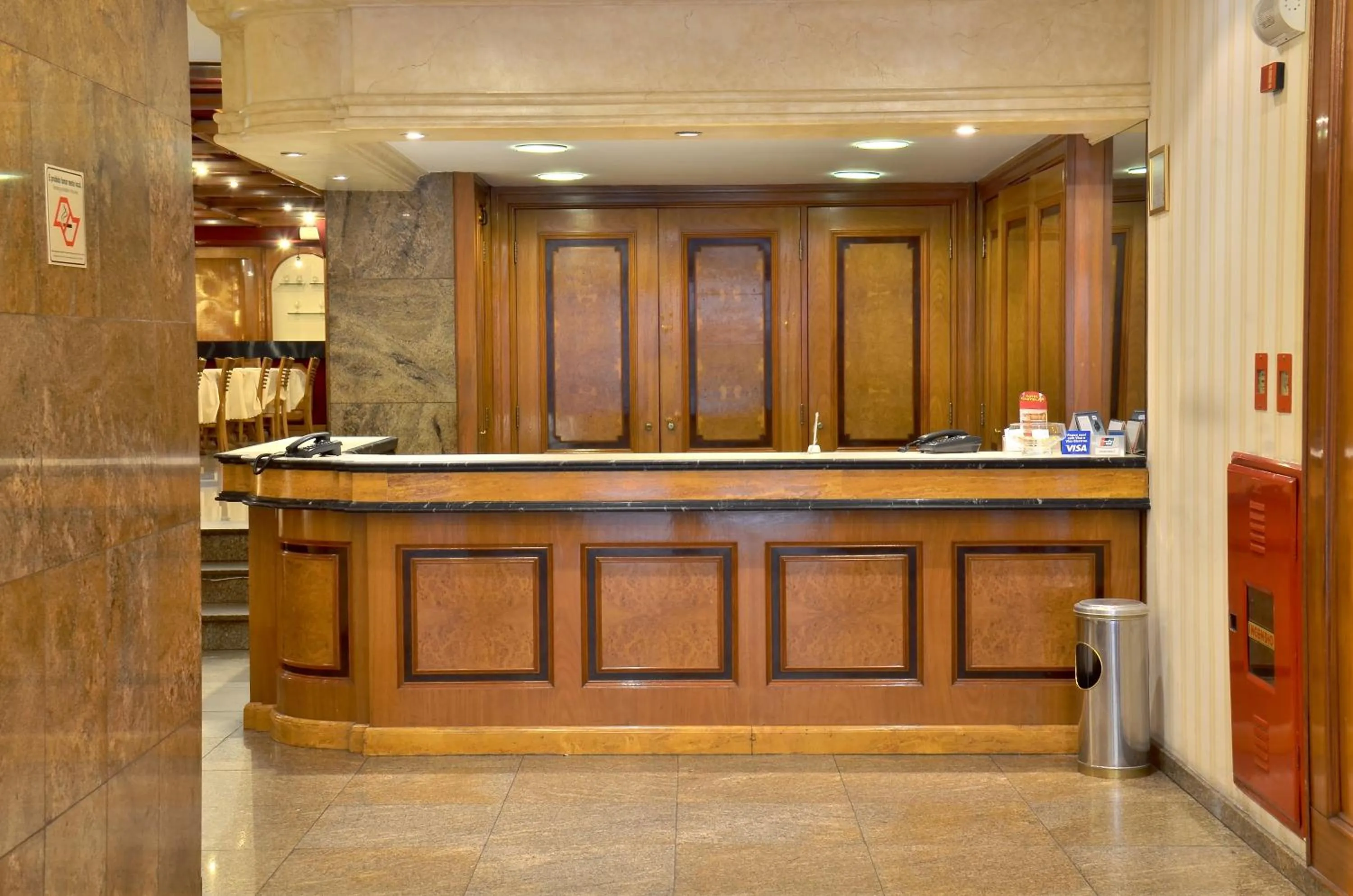 Lobby or reception in Hotel Castelar