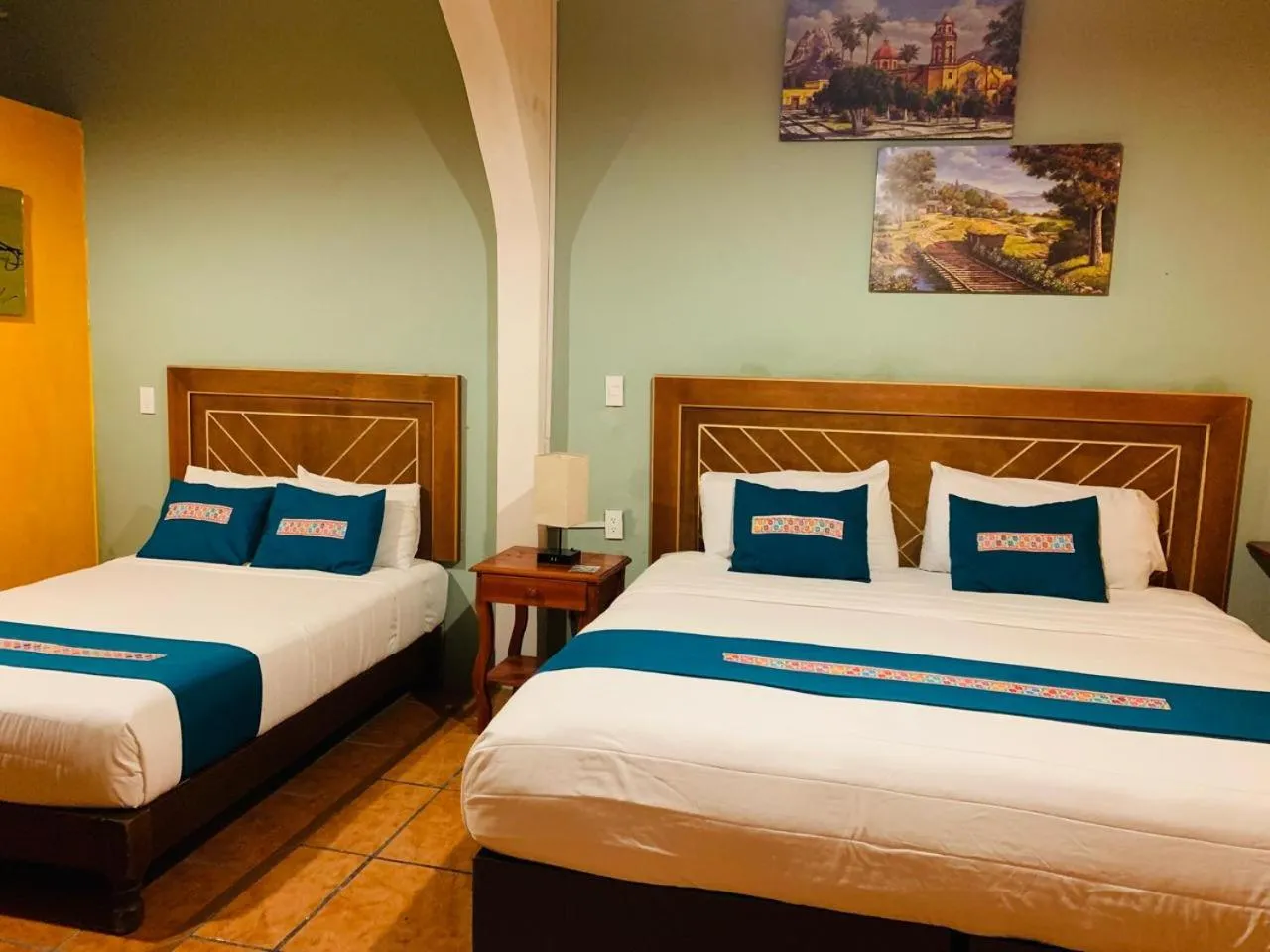 Bed in Posada La Plazuela