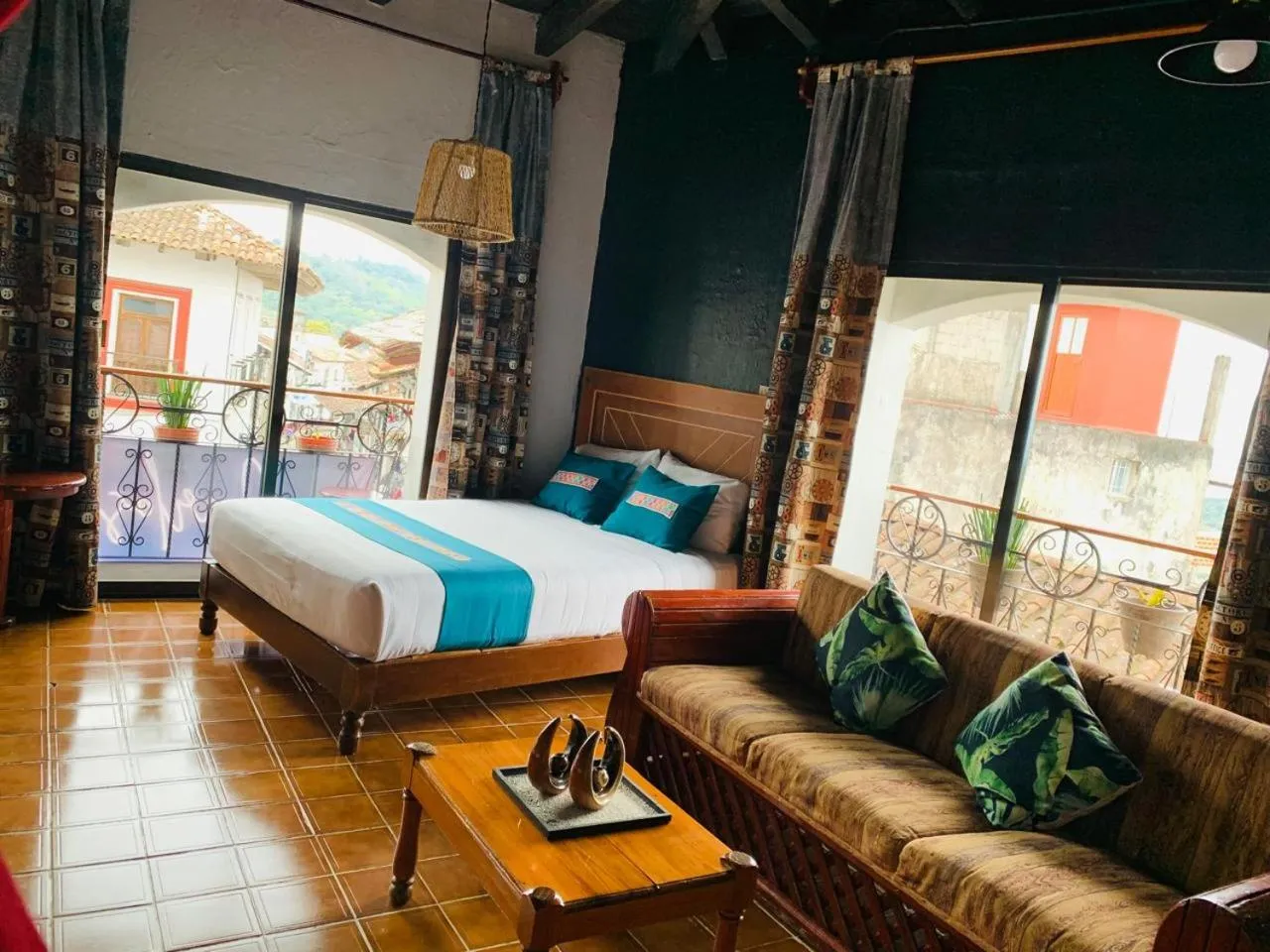 Bed in Posada La Plazuela