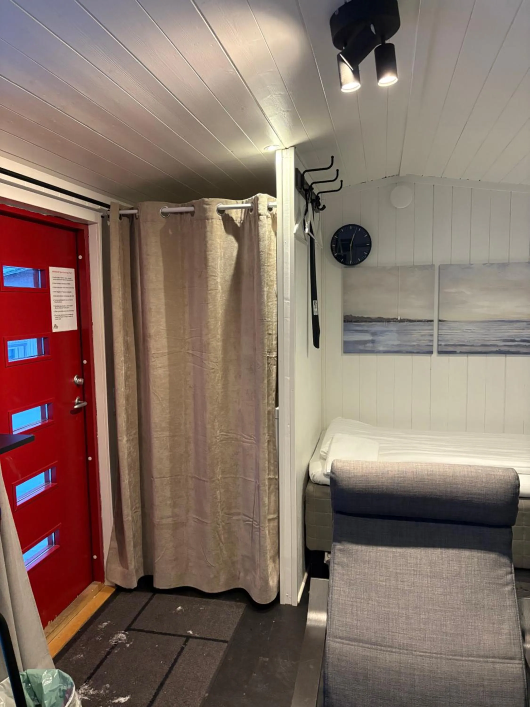 Toilet in Aurora Cabin