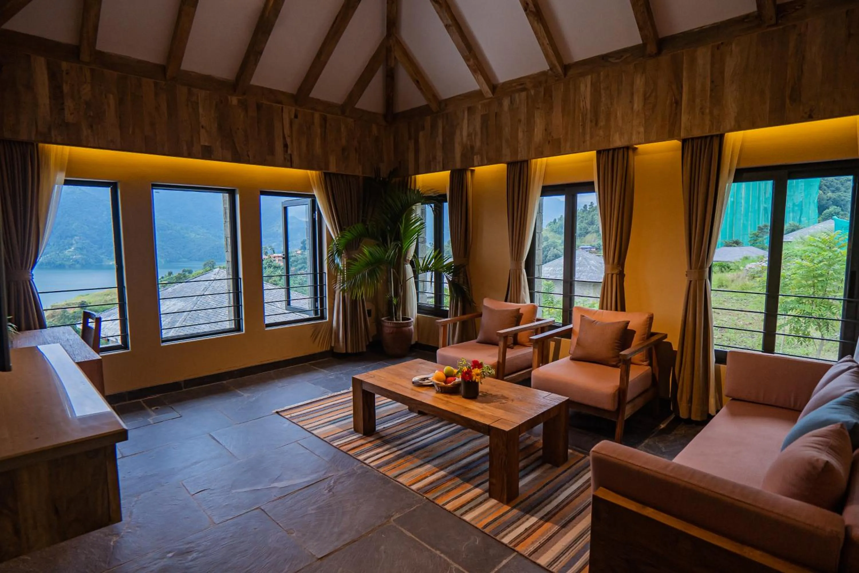 Living room in Dorje's Resort and Spa