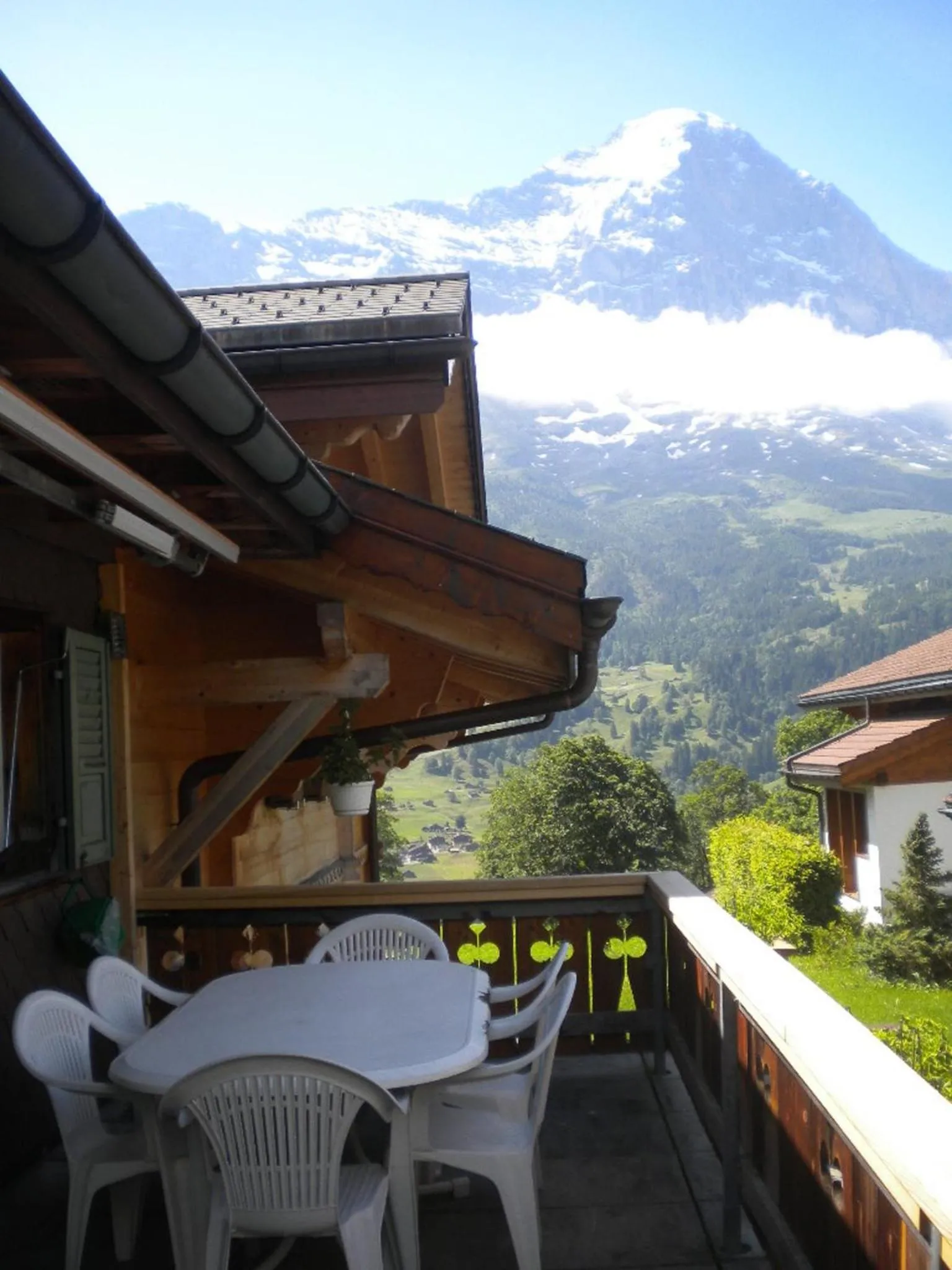 Balcony/Terrace in Chalet uf em Stutz 1