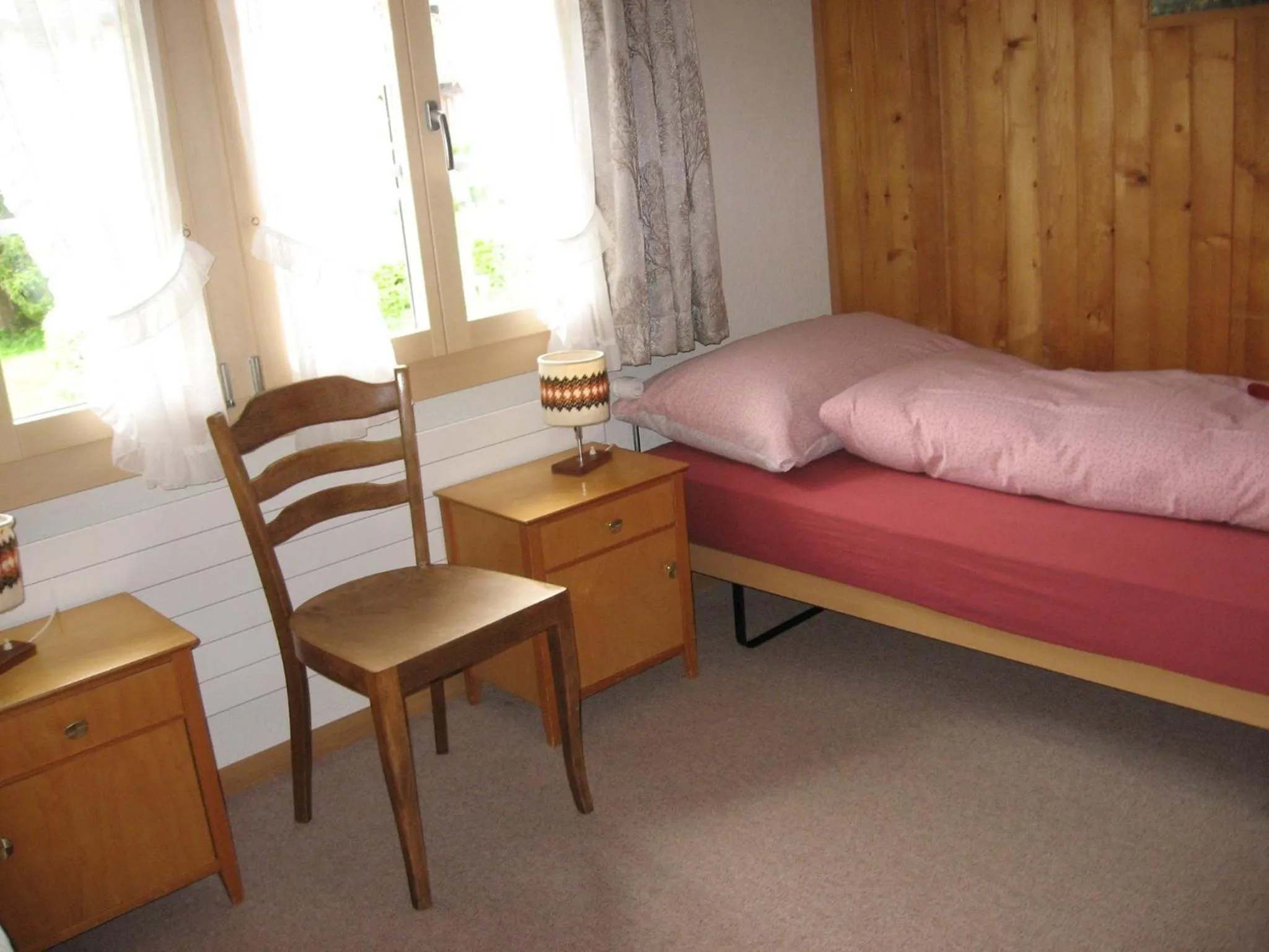Bedroom, Bed in Chalet uf em Stutz 1