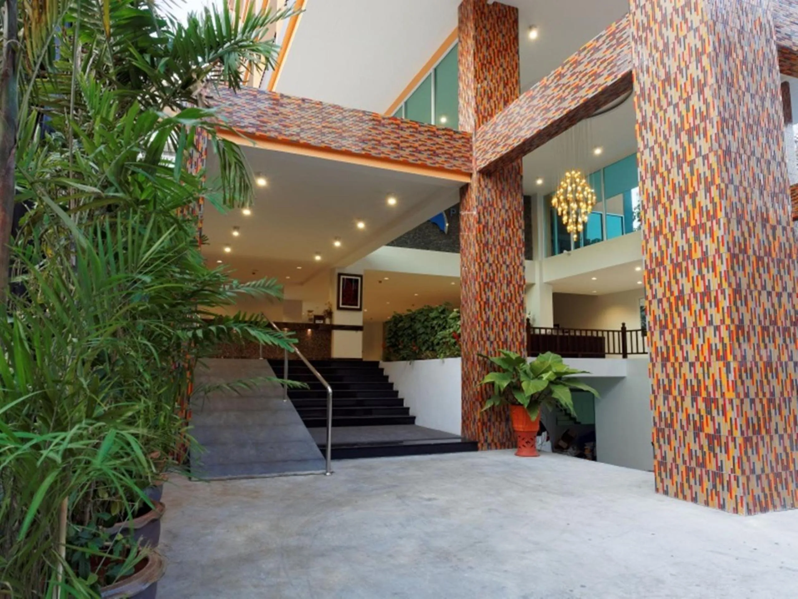 Facade/entrance in Pattaya Blue Sky