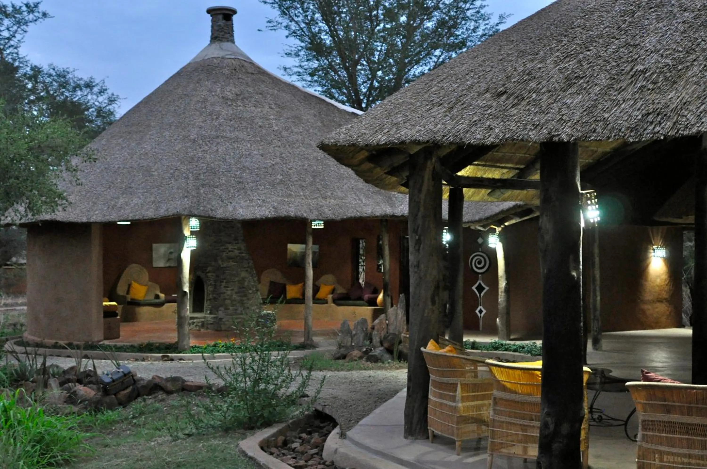 Facade/entrance in Munga Eco-Lodge